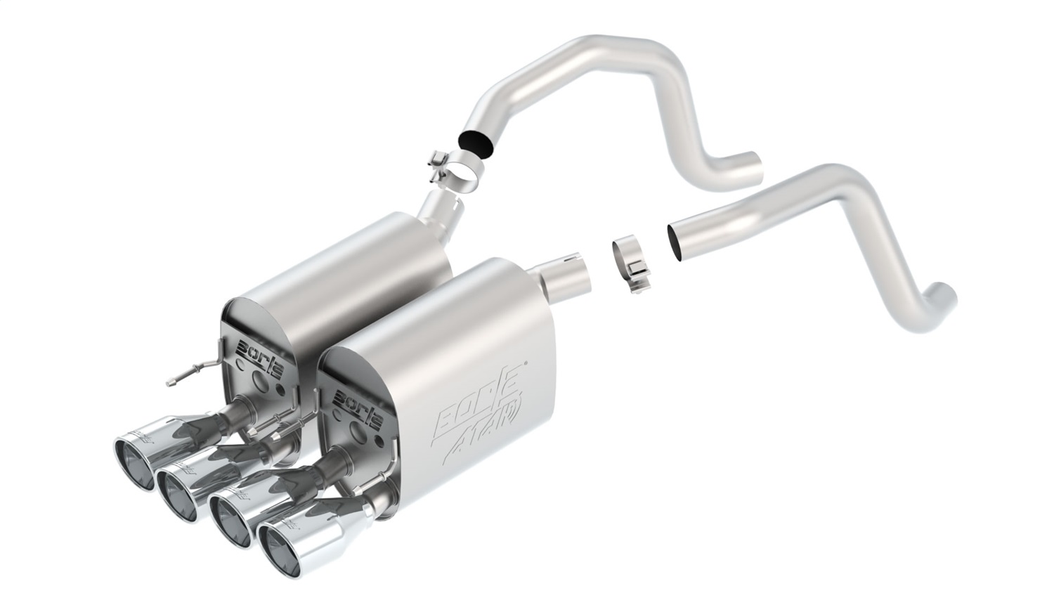 Borla Axle-Back Exhaust System - ATAK® 11816