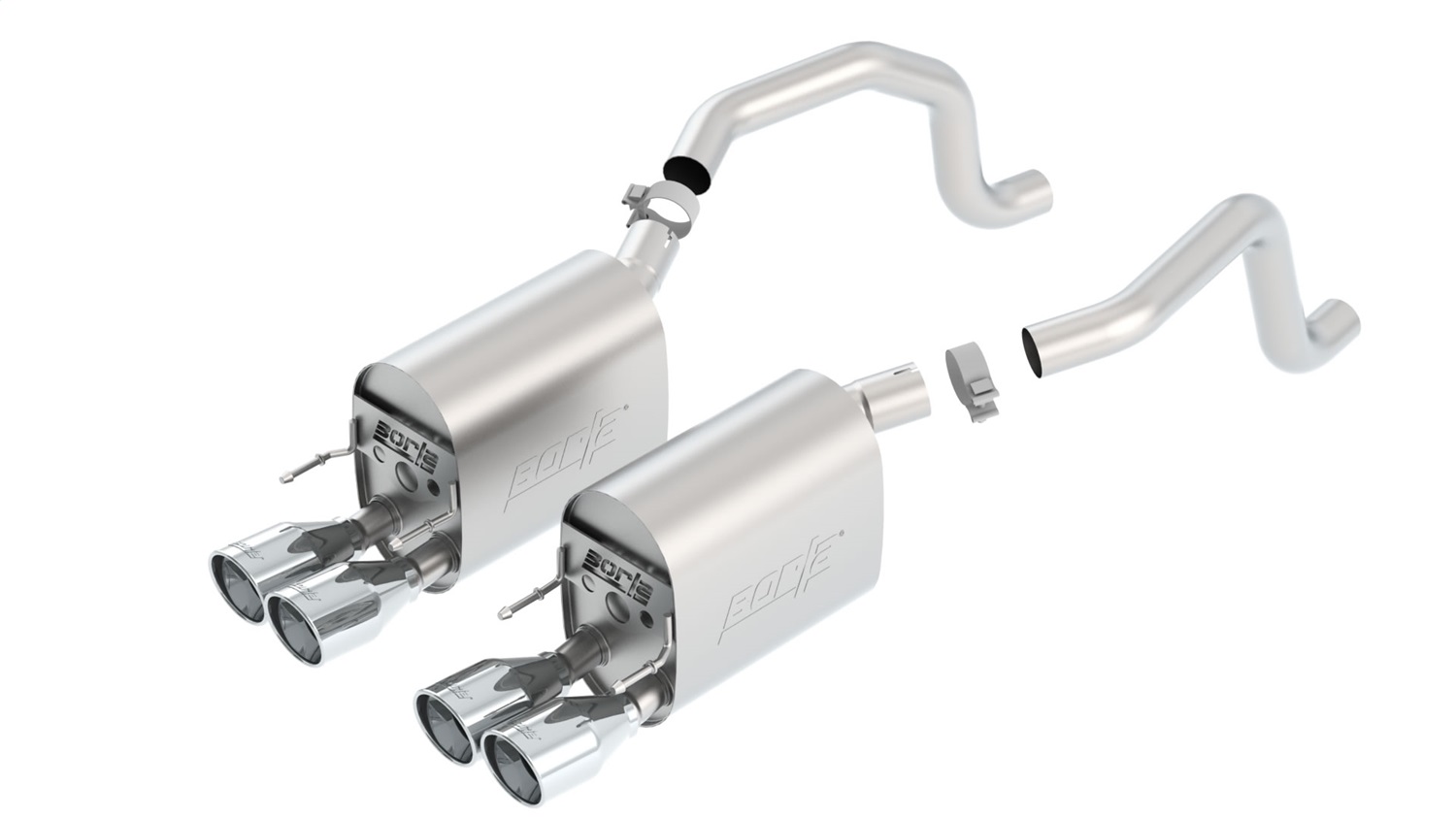Borla Axle-Back Exhaust System - Touring 11810