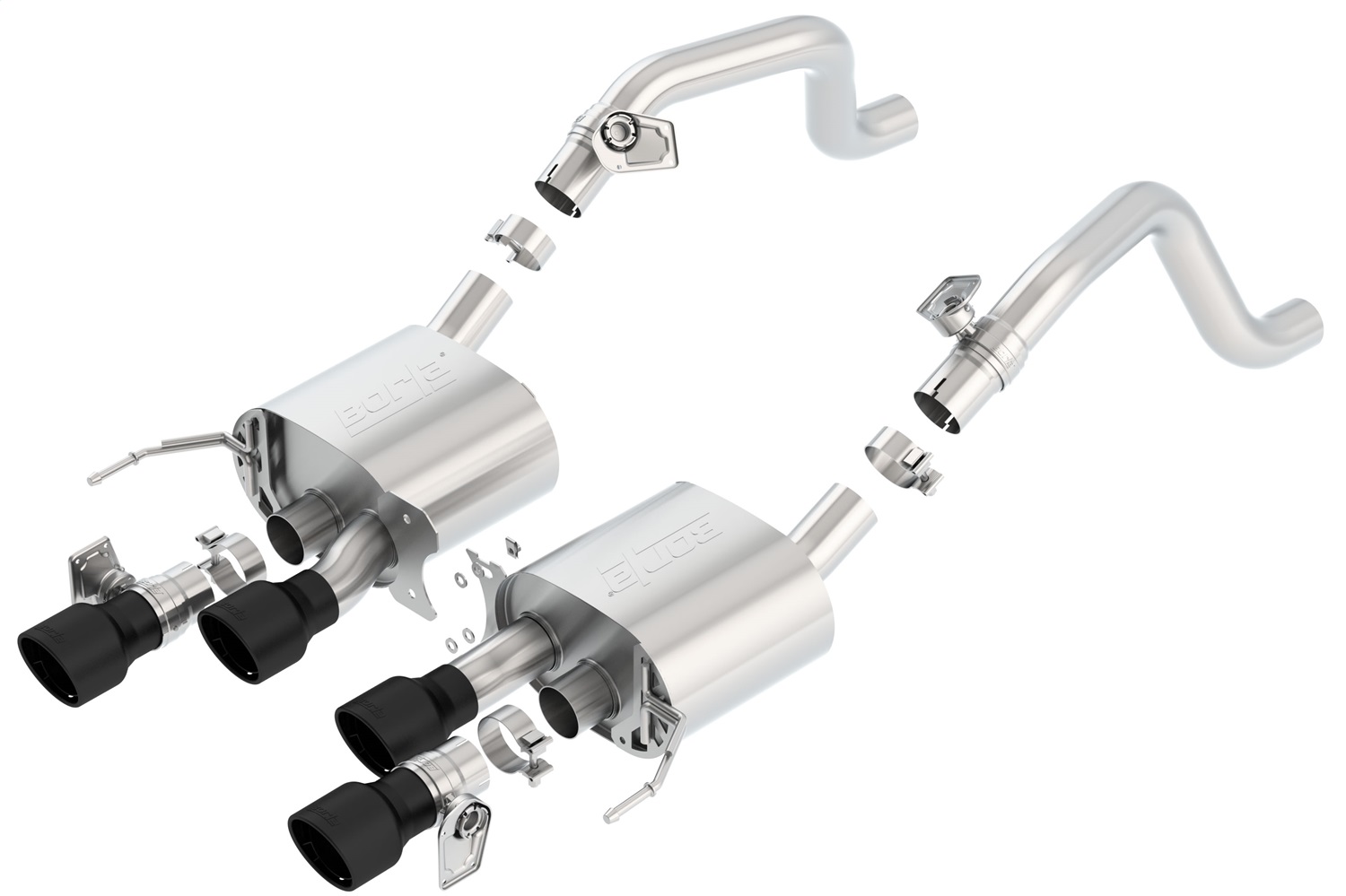 Borla Axle-Back Exhaust System - S-Type 11855CB