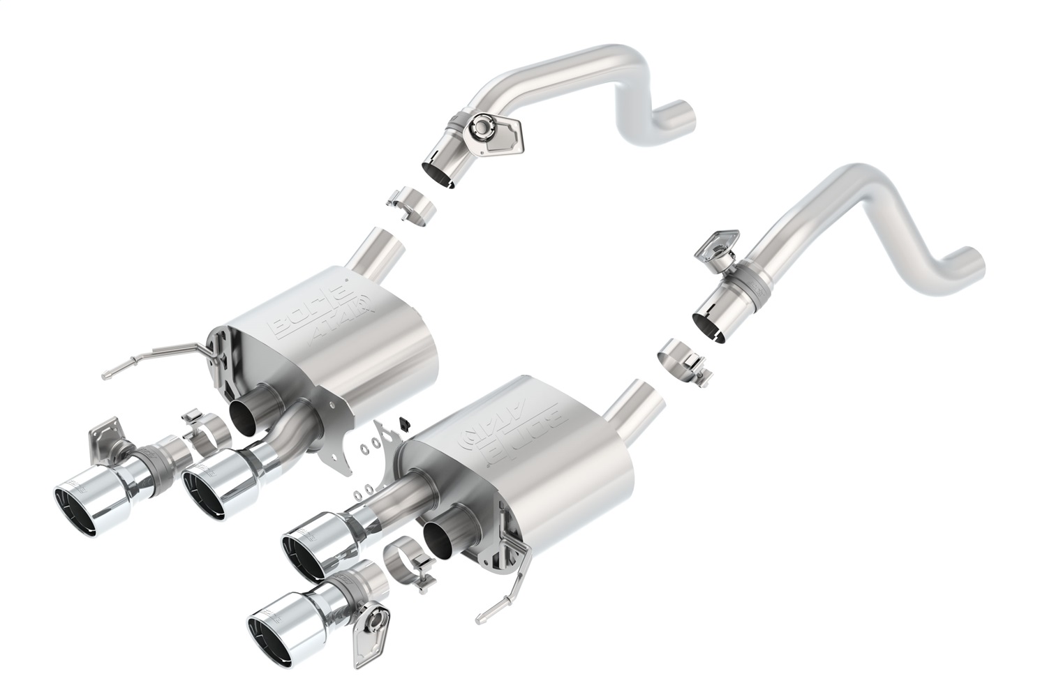 Borla Axle-Back Exhaust System - ATAK® 11856