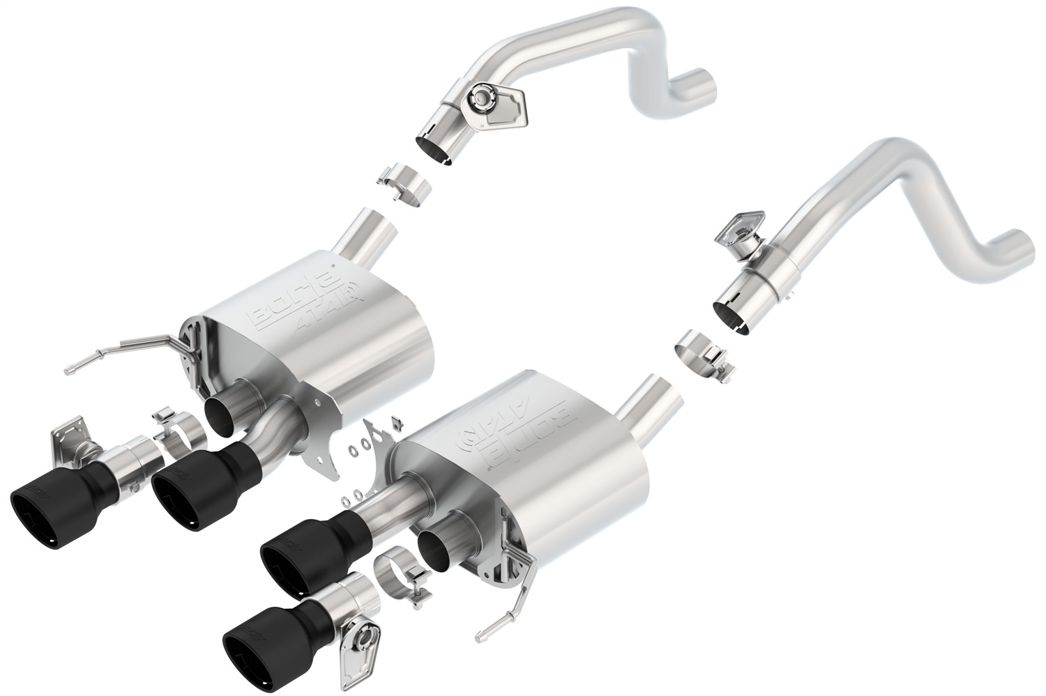 Borla Axle-Back Exhaust System - ATAK® 11856CB