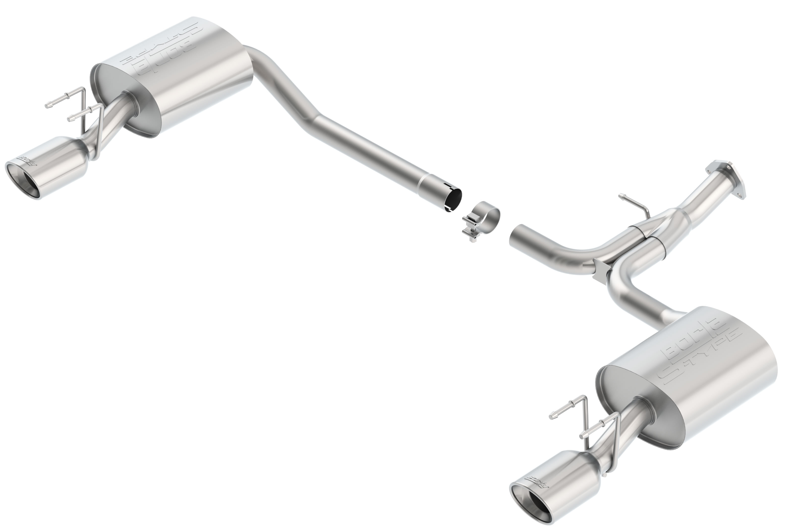 Borla Axle-Back Exhaust System - S-Type 11853