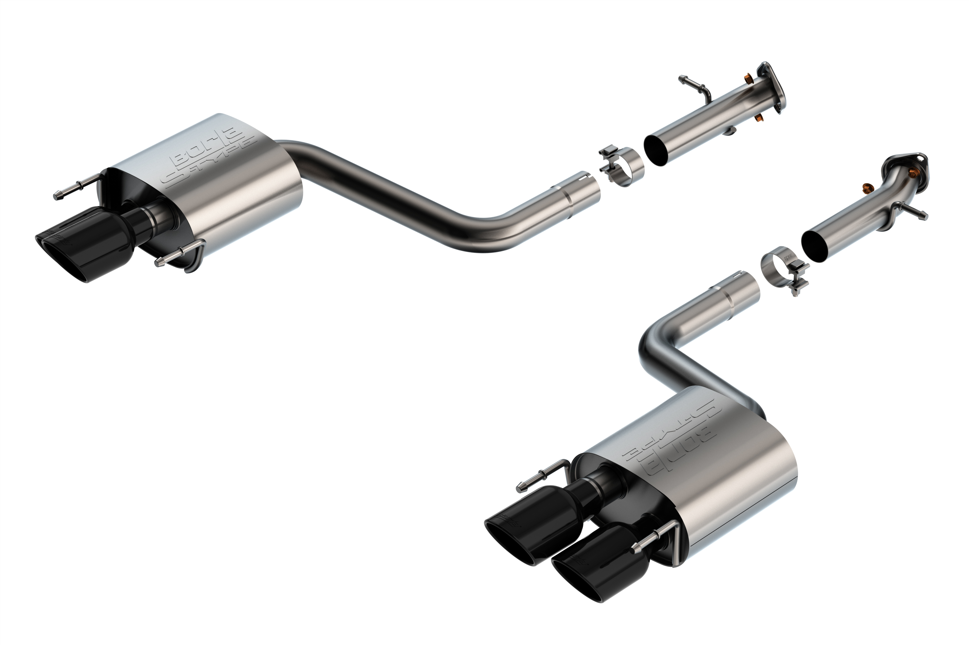 Borla Axle-Back Exhaust System - S-Type 11981BC