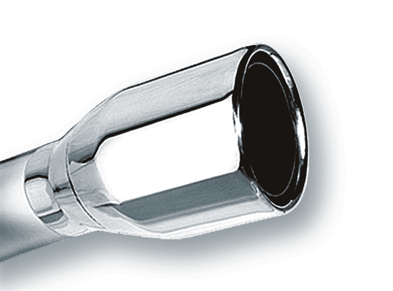Borla Universal Exhaust Tip - Single Round 20235