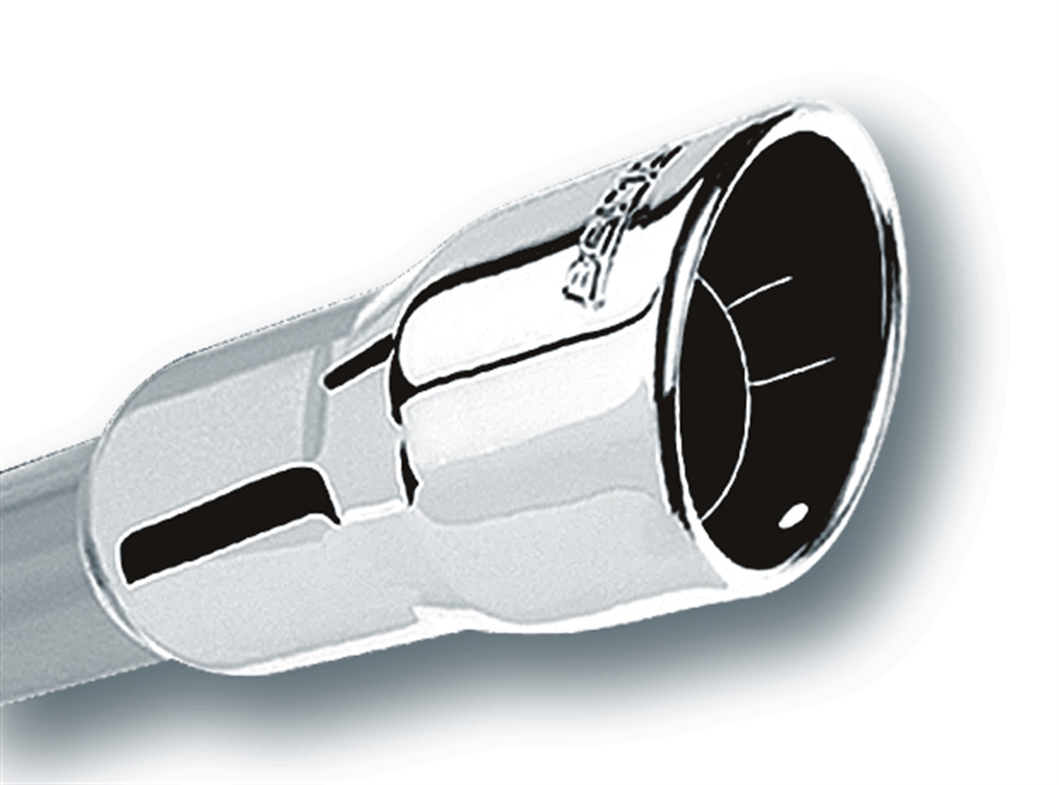 Borla Universal Exhaust Tip - Single Round 20237