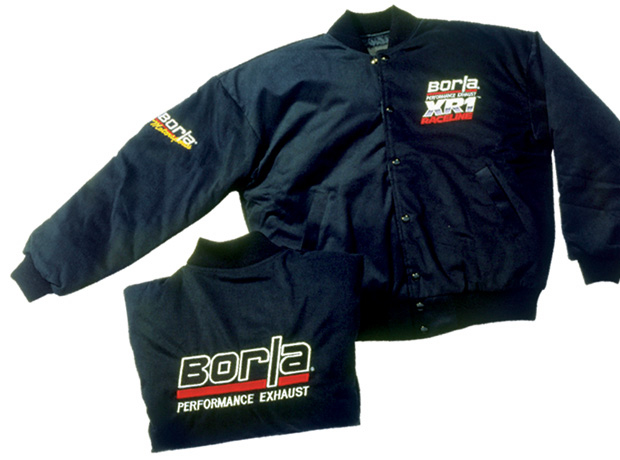 Borla Men%27s Black Nylon Winter Jacket - 1X-Large 21237
