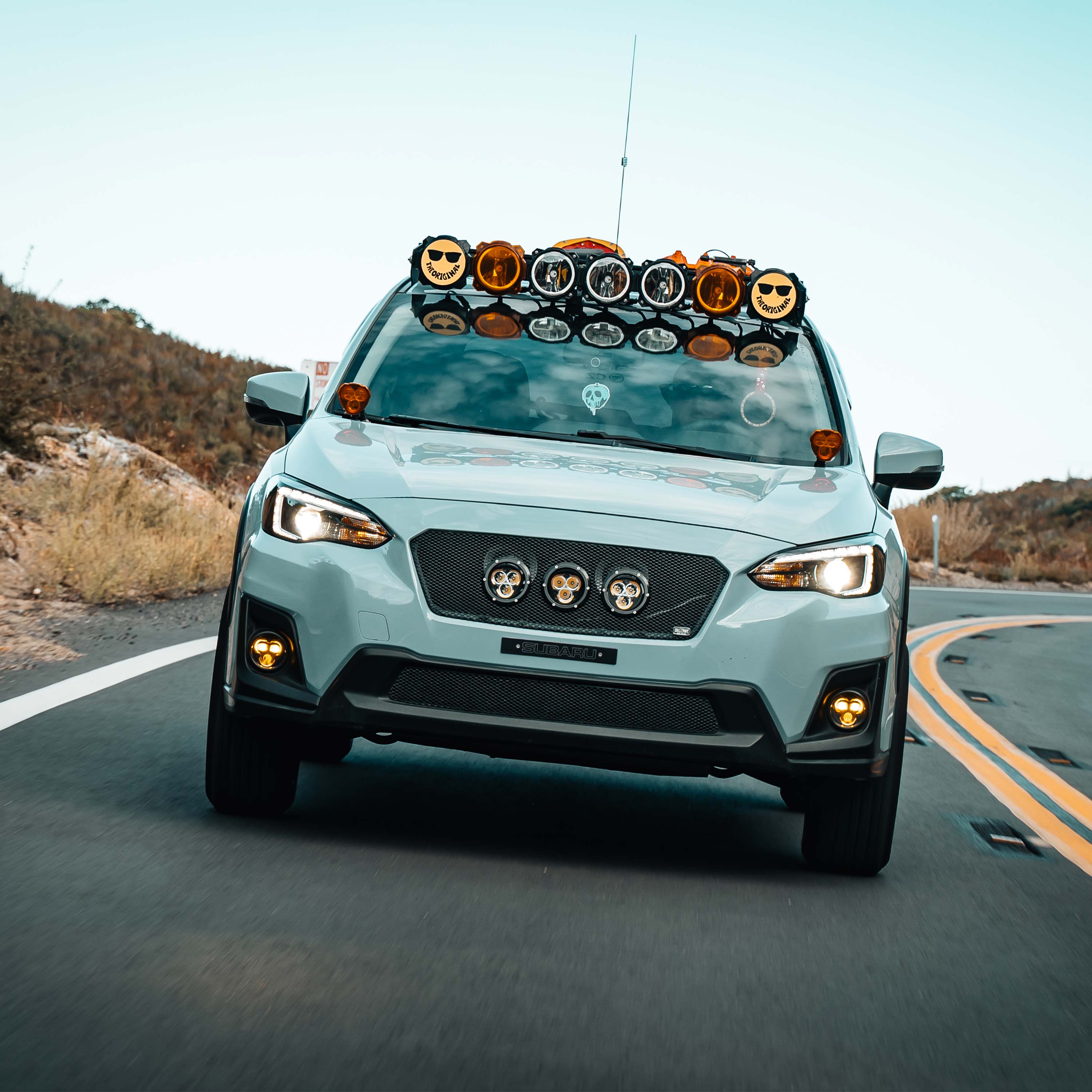 KC HiLiTES KC FLEX ERA 3 LED DM SAE FOG 2-LIGHT MSTR KIT 13-24 SUBARU CROSSTREK FORESTER 97150