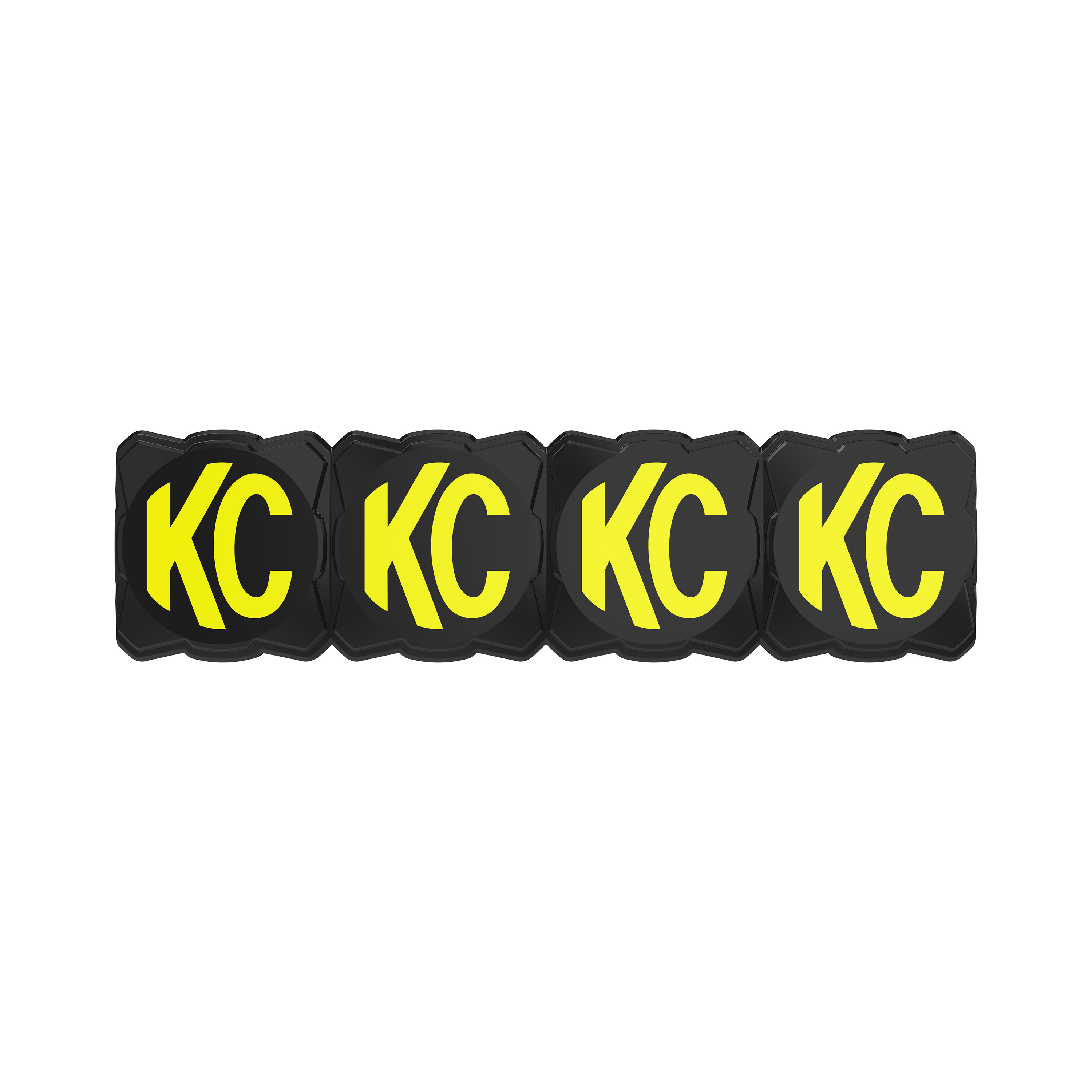 KC HiLiTES KC Cover FLEX ERA LED Light Bar 10in Black Yellow EA 5331
