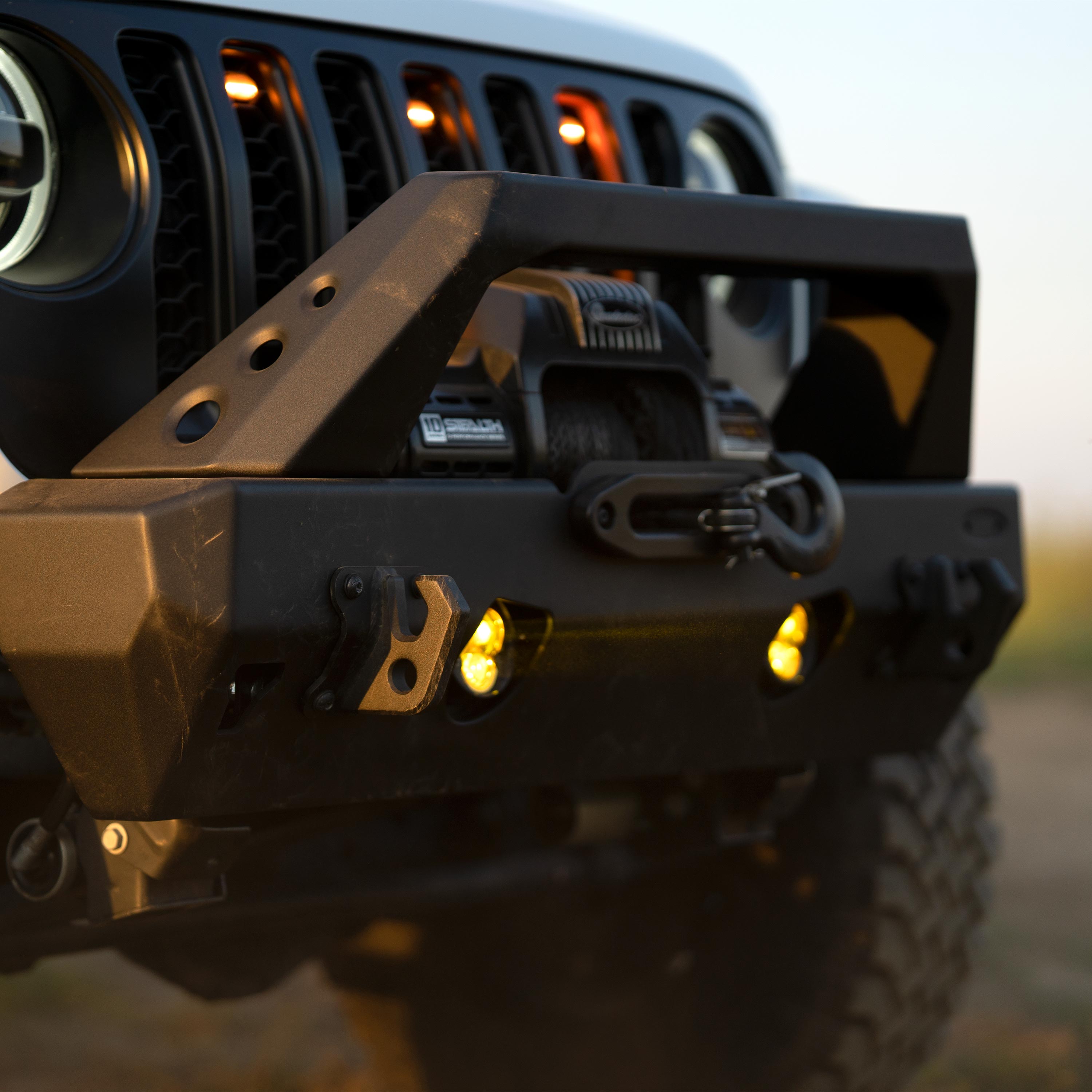 KC HiLiTES KC FLEX ERA 3 LED DM SAE FOG 2-LIGHT MSTR KIT 10-24 JEEP JK JL JT AFTERMARKET 97147