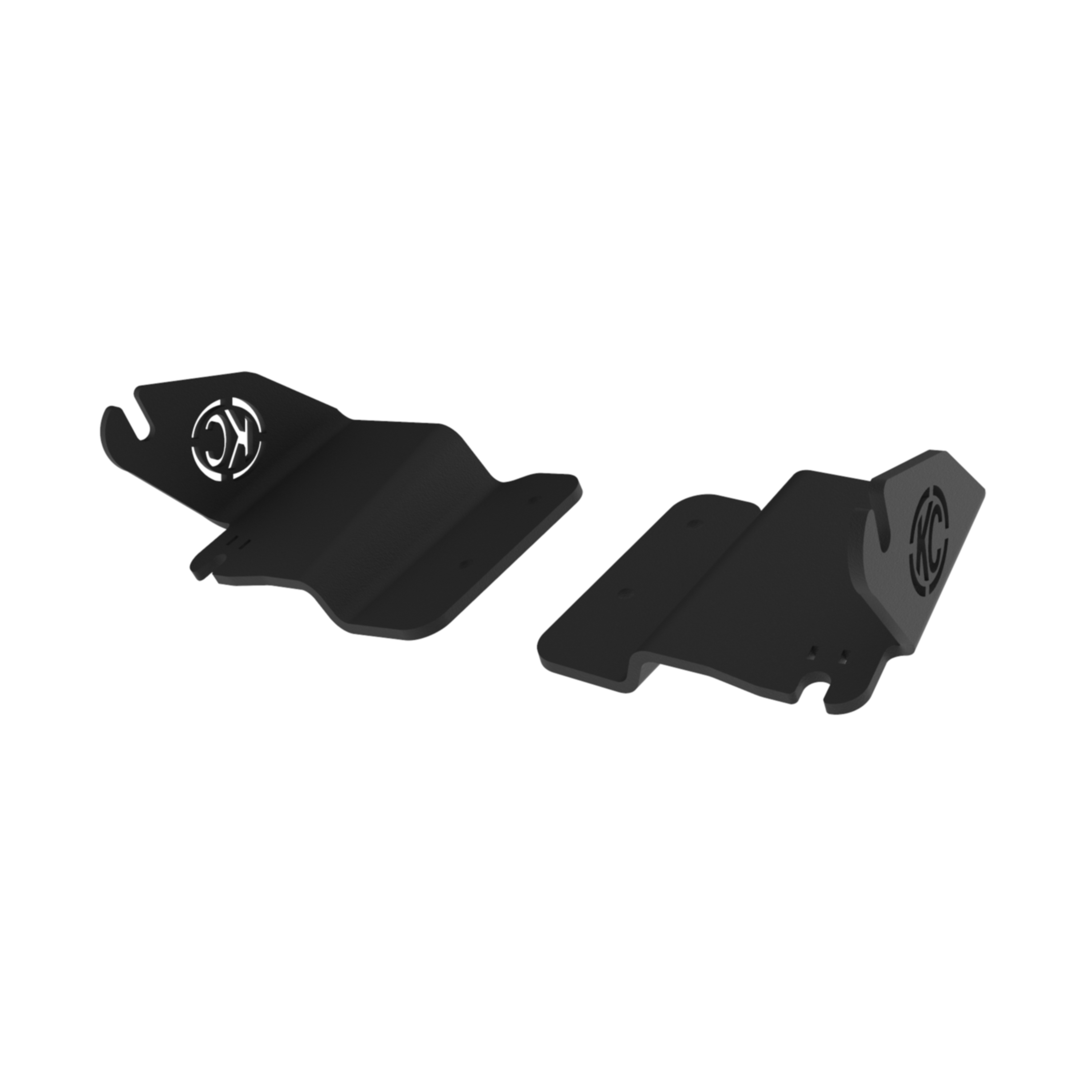 KC HiLiTES Overhead bracket set with a 100% bolt-on design - 2021+ Ford Bronco 7332