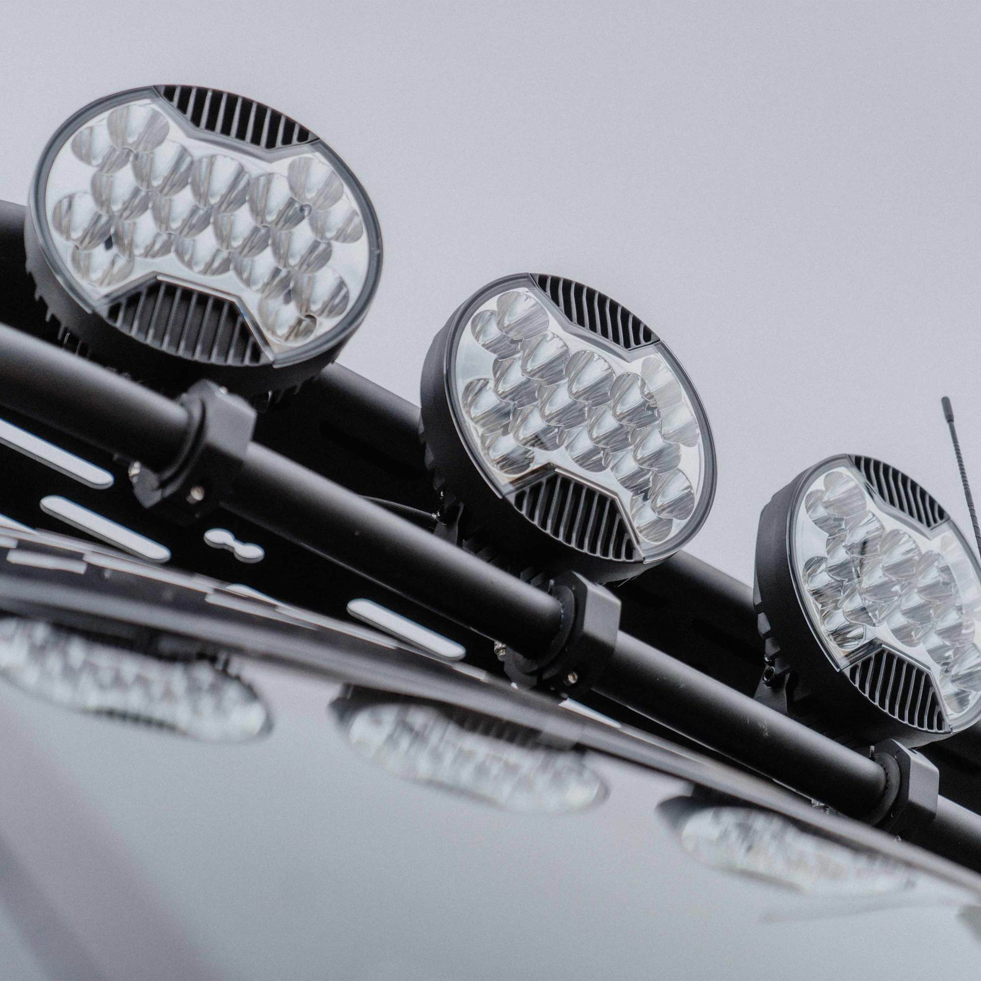 KC HiLiTES SlimLite 8" LED - Single Light - 138W Spot Beam 1101