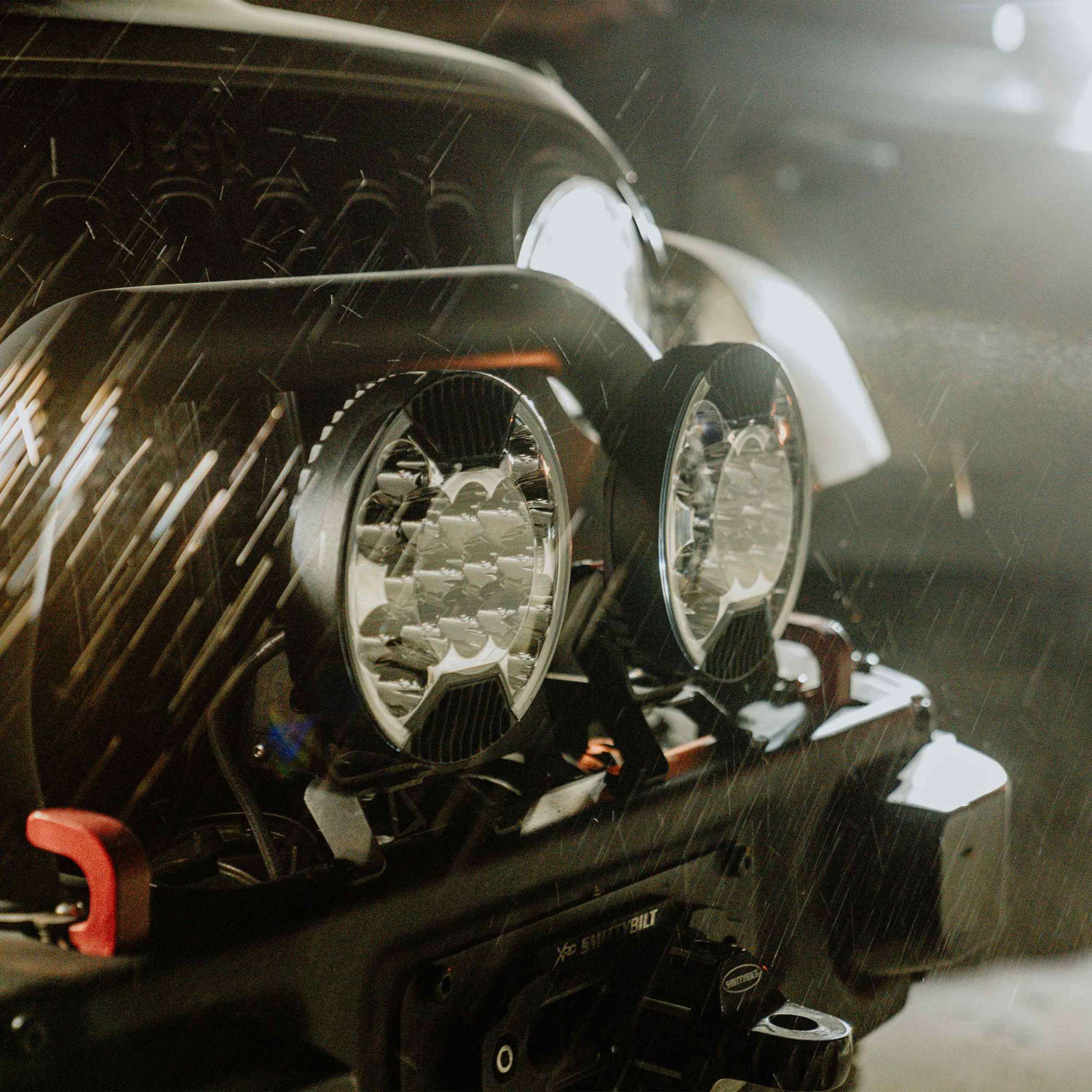 KC HiLiTES SlimLite 8" LED - Single Light - 138W Spot Beam 1101