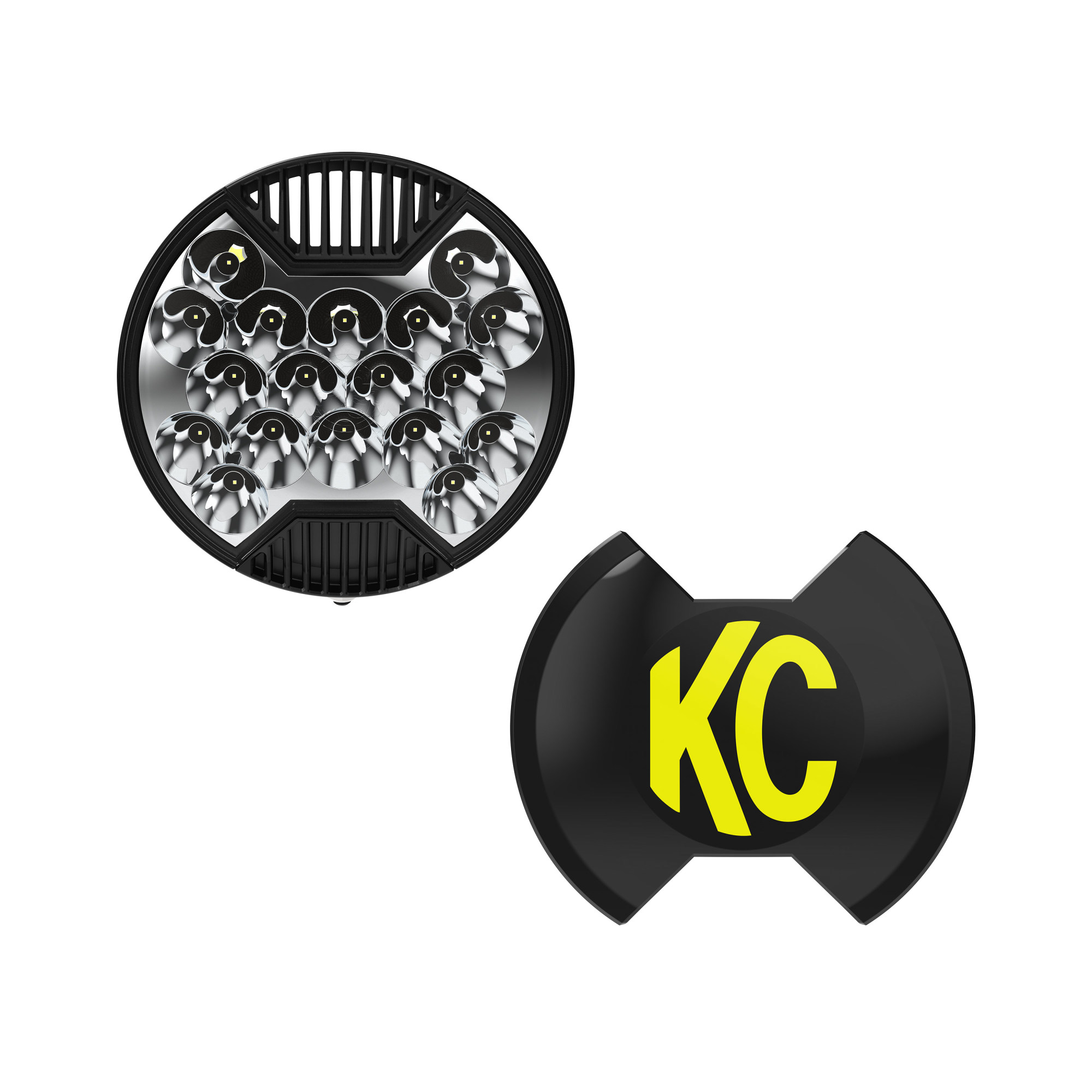 KC HiLiTES SlimLite 8" LED - Single Light - 138W Spot Beam 1101