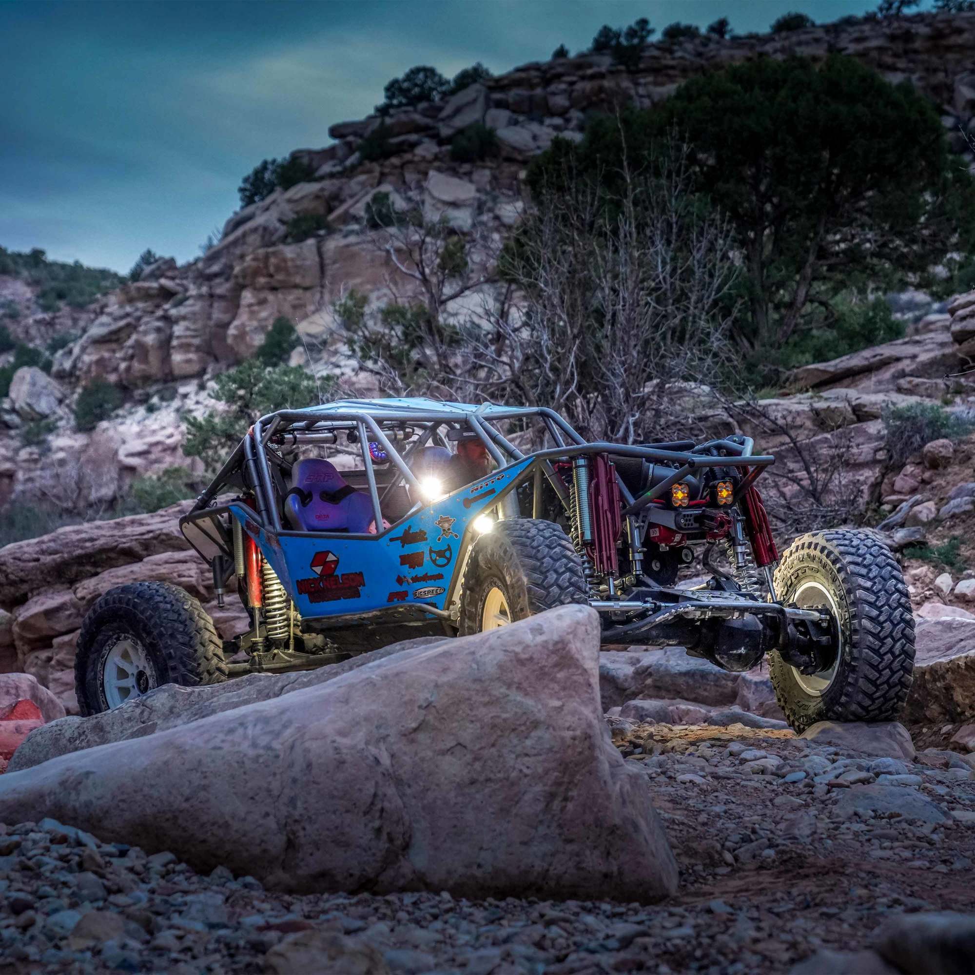 KC HiLiTES KC FLEX ERA 1 LED 2-Light Master Kit with Spread Beam Pattern 1265