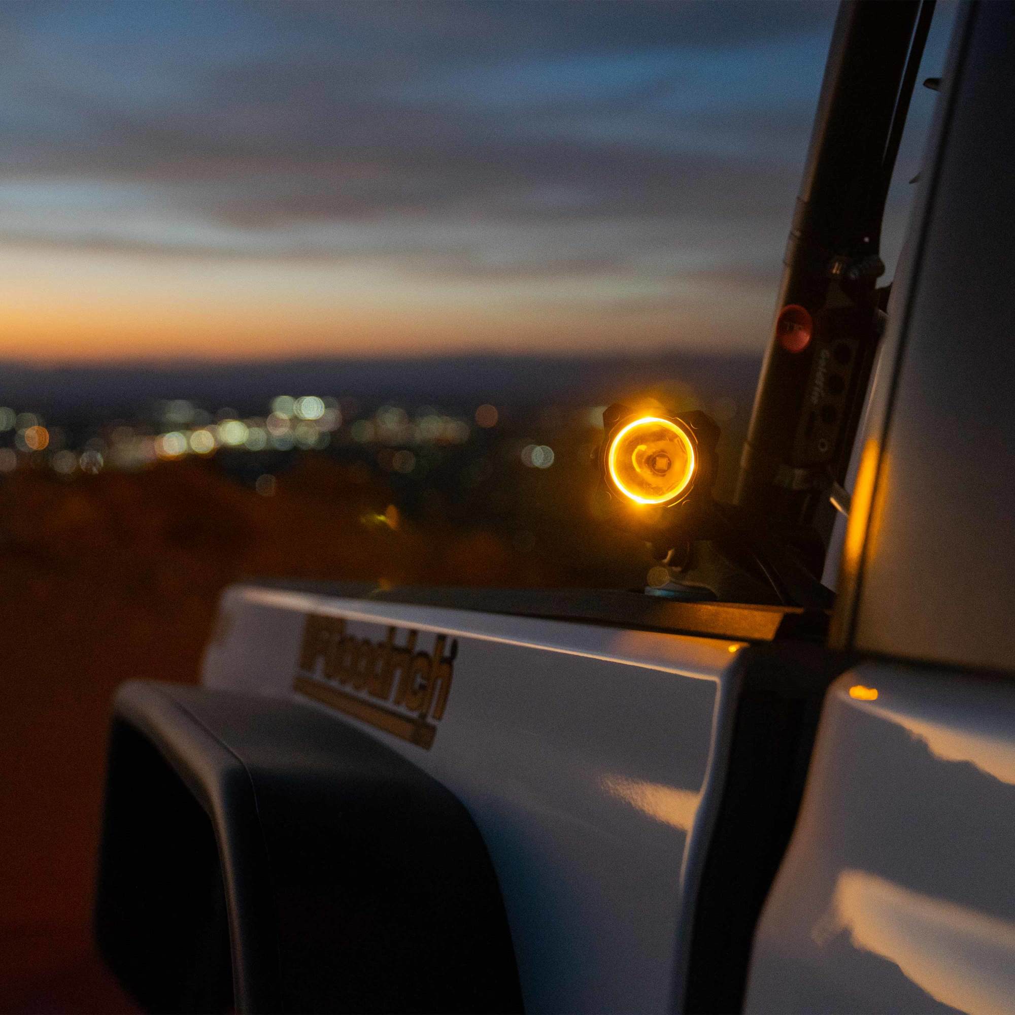 KC HiLiTES KC FLEX ERA 1 LED 2-Light Master Kit with Spread Beam Pattern 1265