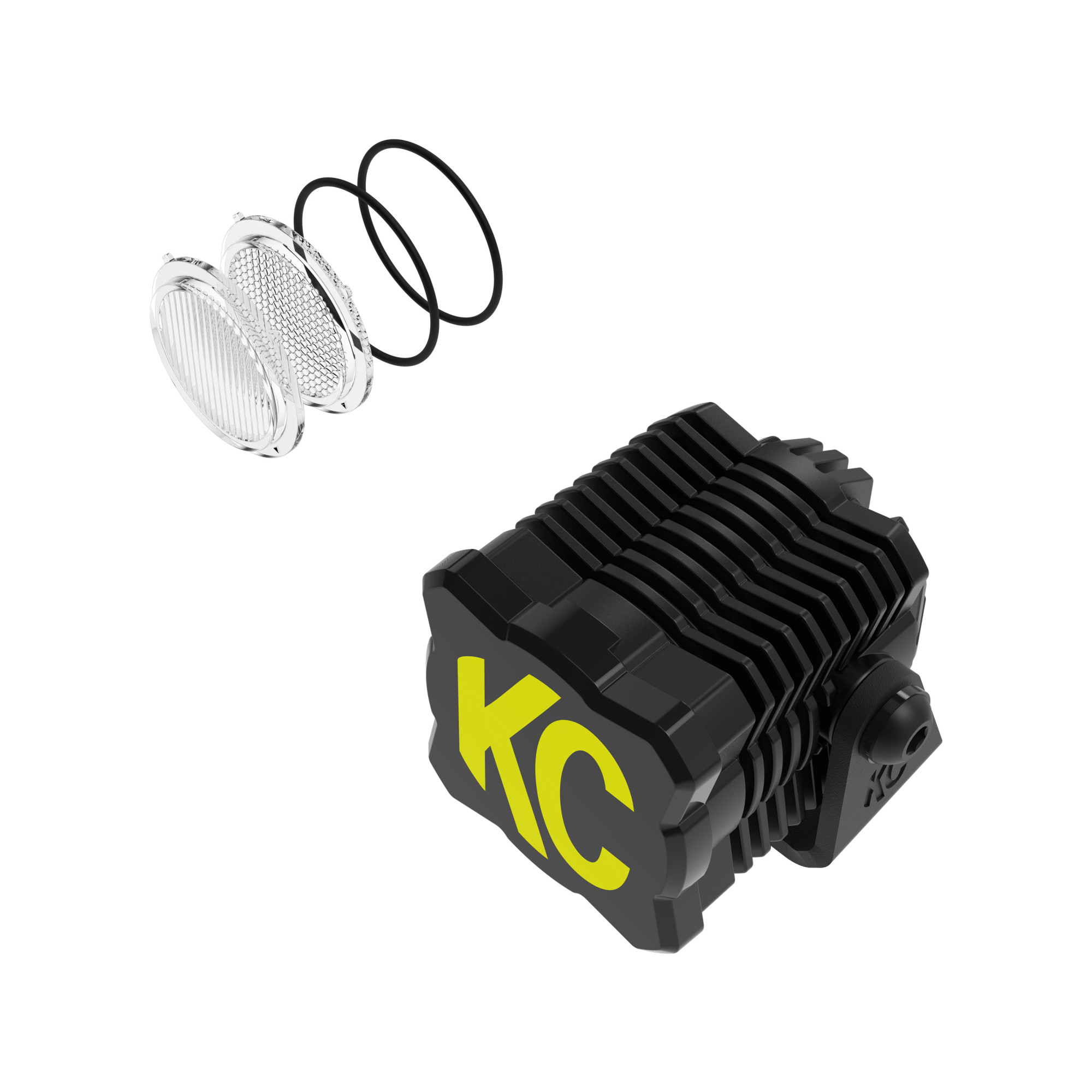 KC HiLiTES KC FLEX ERA 1 LED 2-Light Master Kit with Spread Beam Pattern 1265