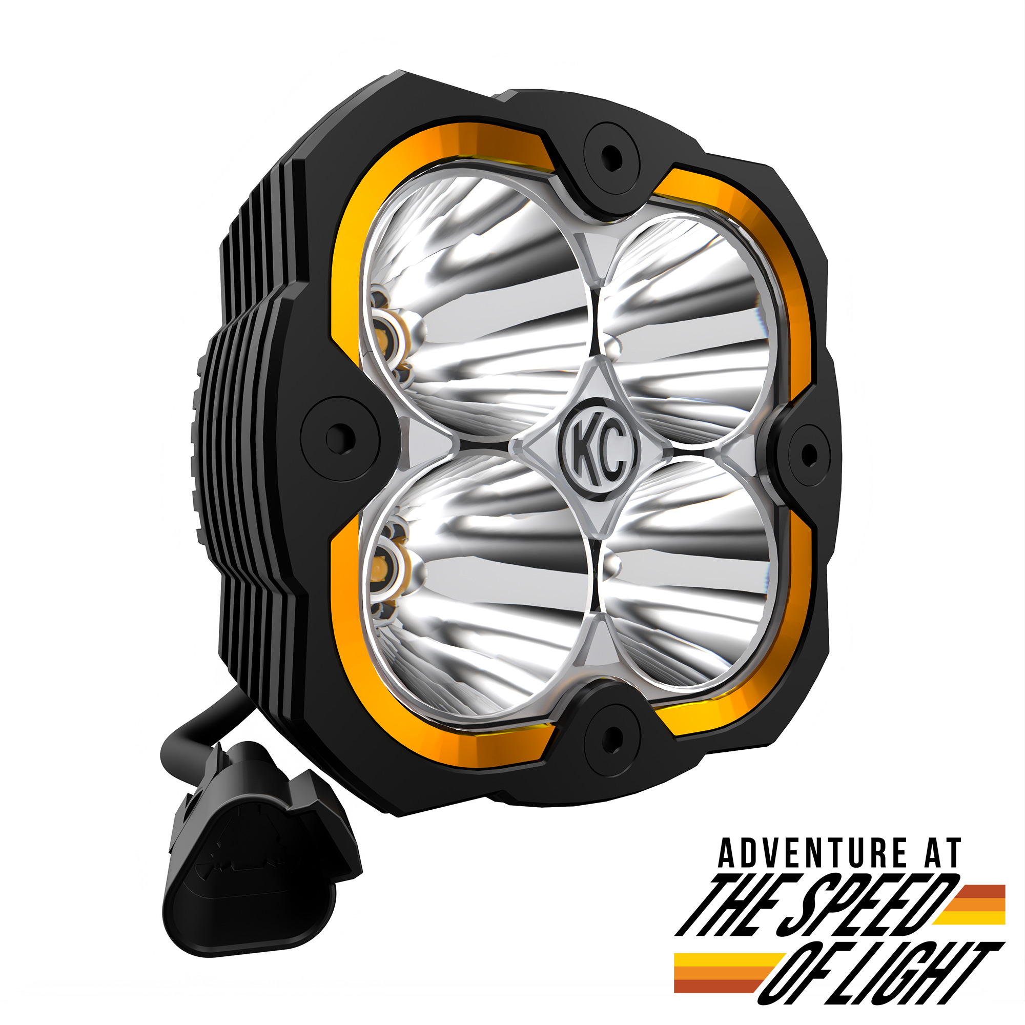 KC HiLiTES KC FLEX ERA 4 LED 5in Spot 1-Light Universal 1286