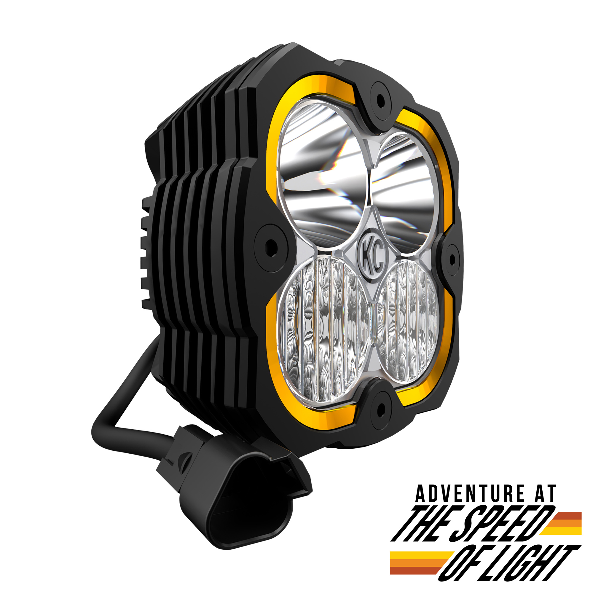 KC HiLiTES KC FLEX ERA 4 LED 5in Combo 1-Light Universal 1287