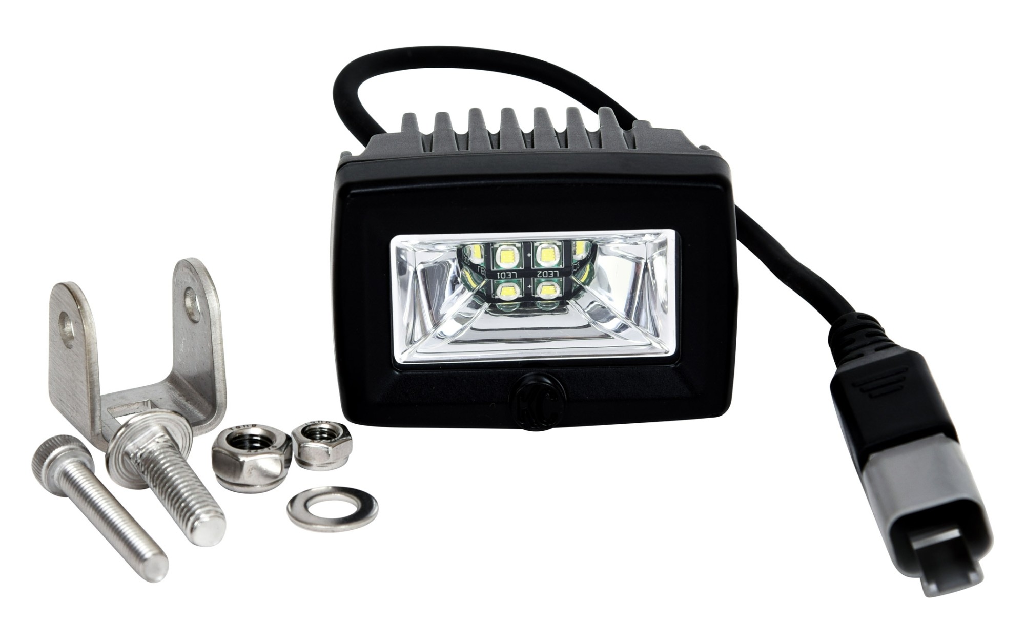 KC HiLiTES KC C-Series C2 2in LED Area Flood 1-Light Universal 1328