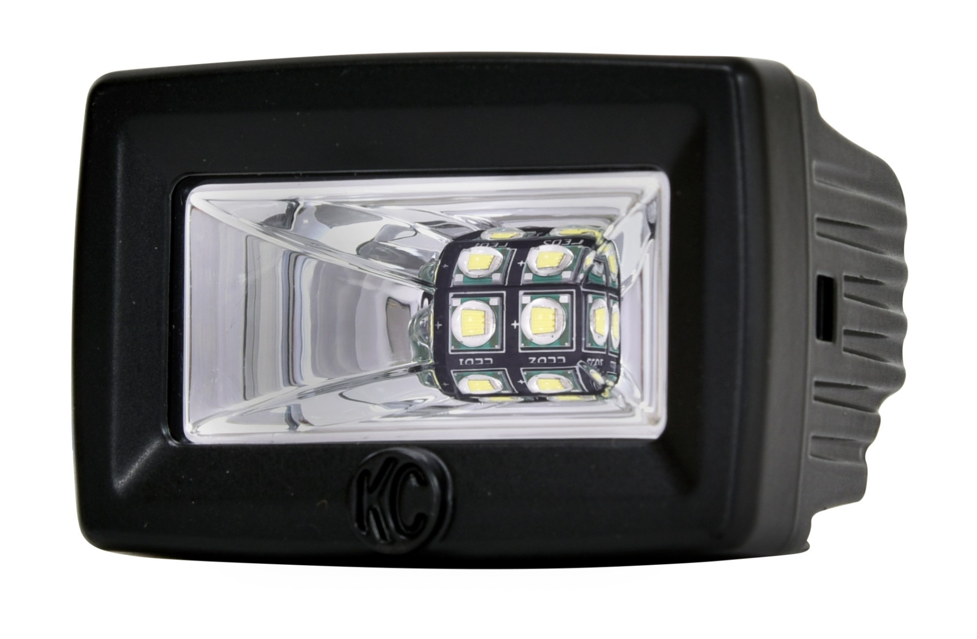KC HiLiTES KC C-Series C2 2in LED Area Flood 1-Light Universal 1328