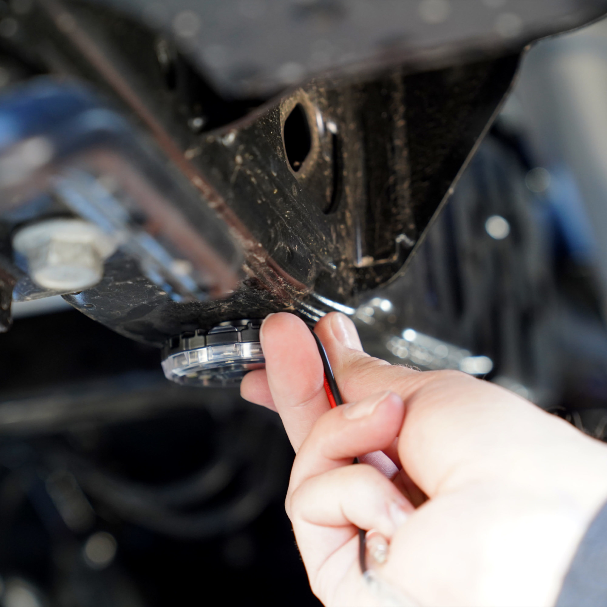 KC HiLiTES Magnet Mounts Attach to the Cyclone w/ Included Hardware - 2 Pack 1372