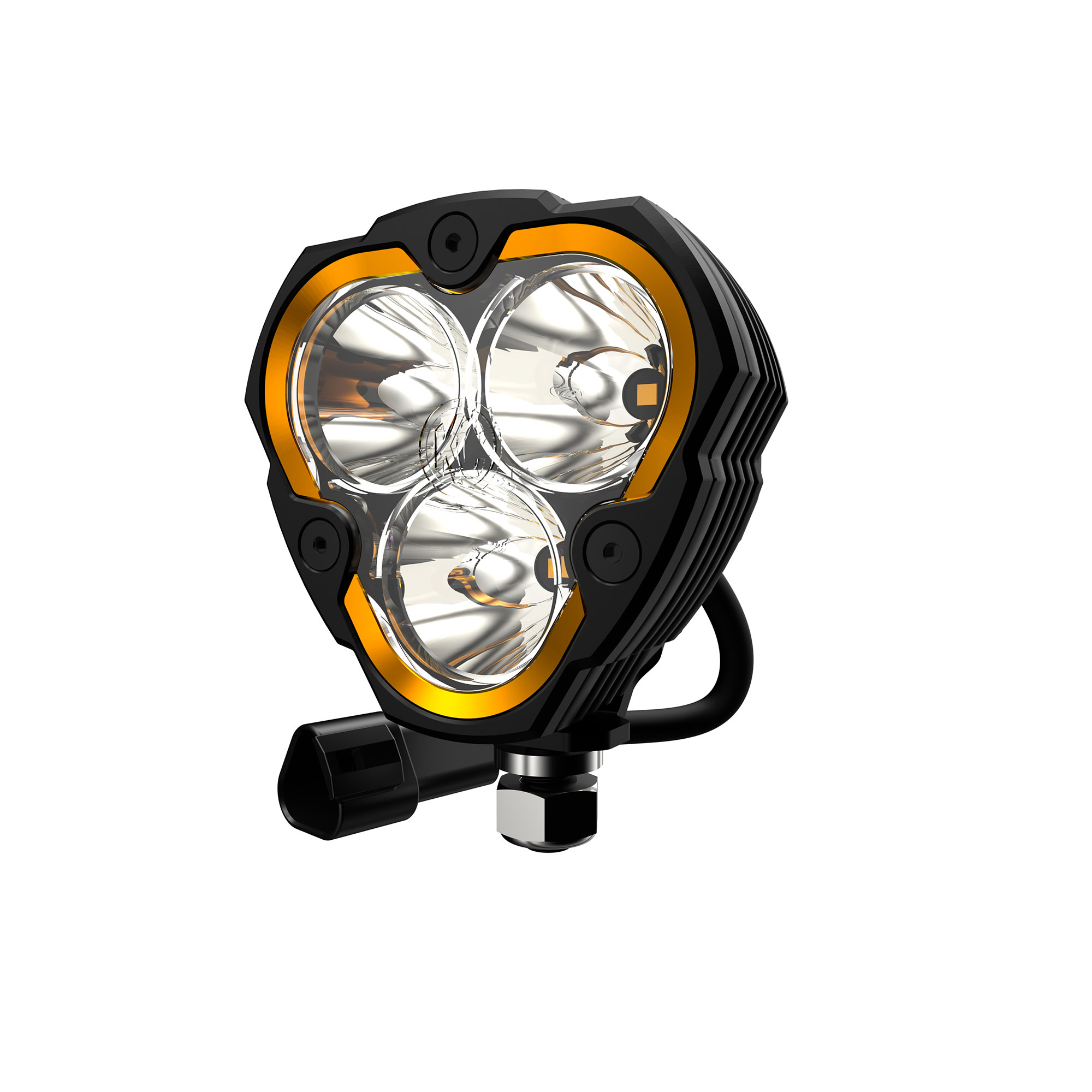KC HiLiTES KC FLEX ERA 3 LED 3.5in Spot 2-Light System Universal 282