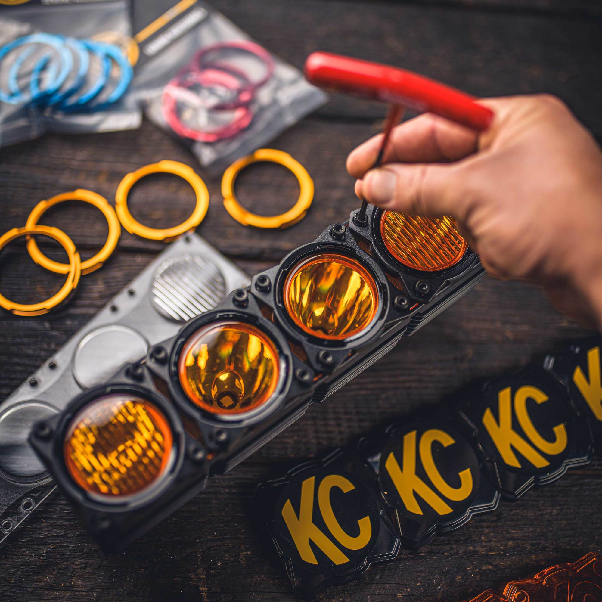 KC HiLiTES FLEX ERA LED Light Bar - 10 Inch Master Kit 291