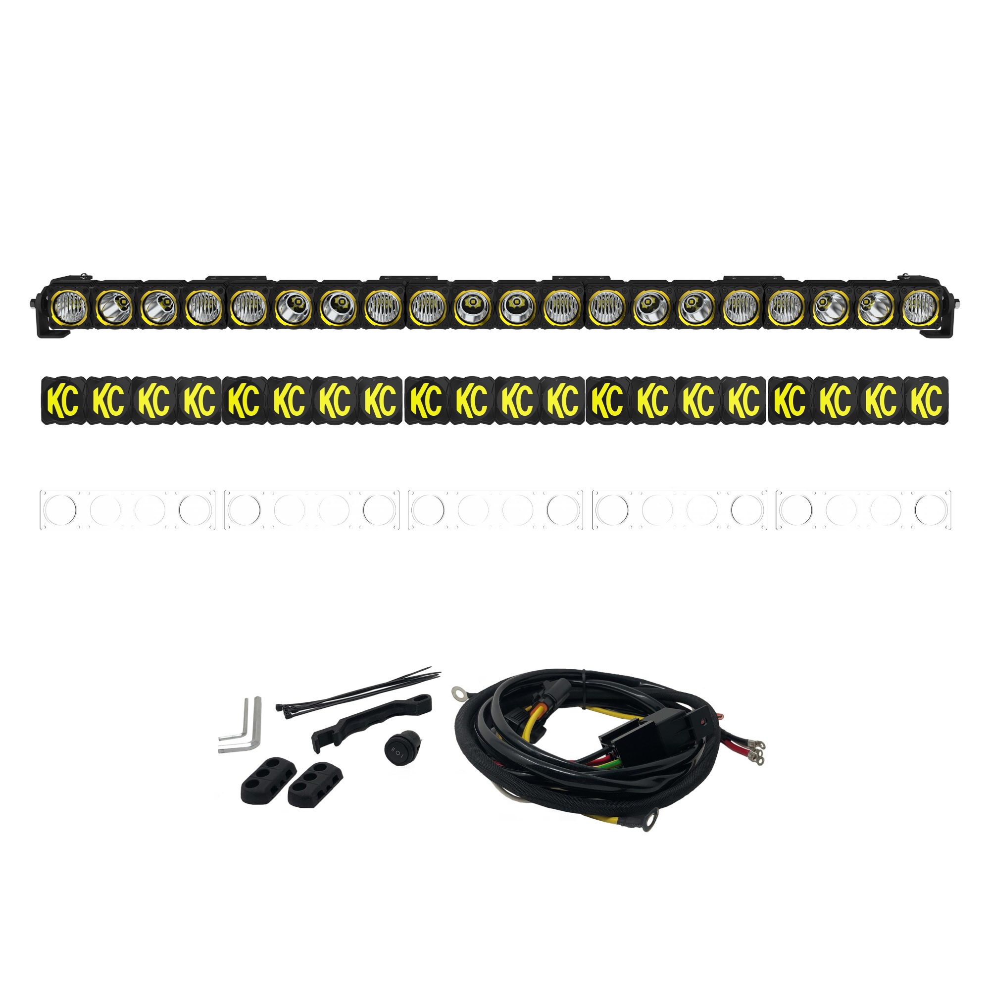 KC HiLiTES FLEX ERA LED Light Bar - 50 Inch Master Kit 295