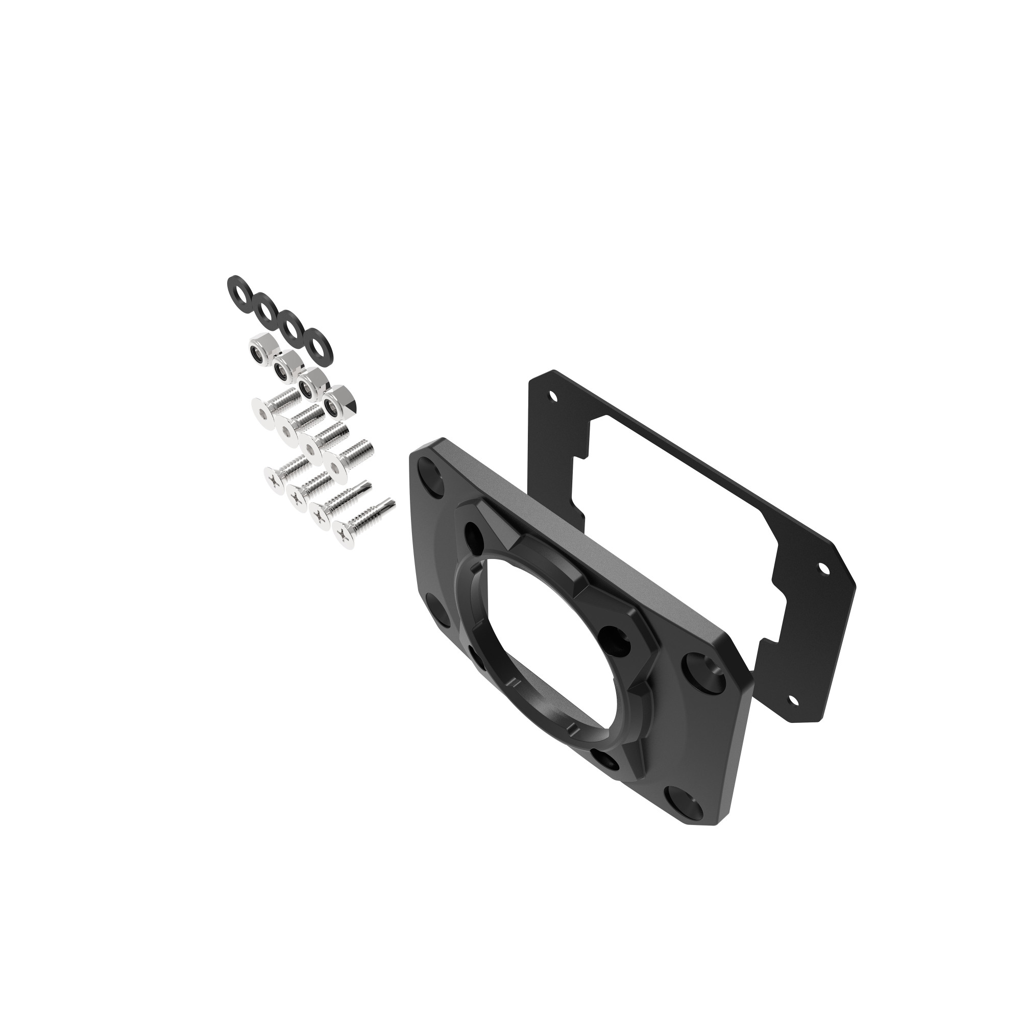 KC HiLiTES FLEX ERA 1 - Flush mount adapter faceplate for mounting to flat surfaces 2001