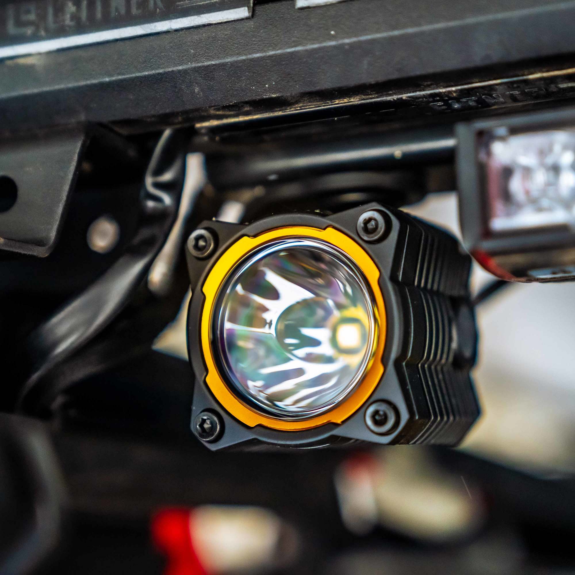 KC HiLiTES KC Bezel Ring KC FLEX ERA 1 Gold 1PC 30574