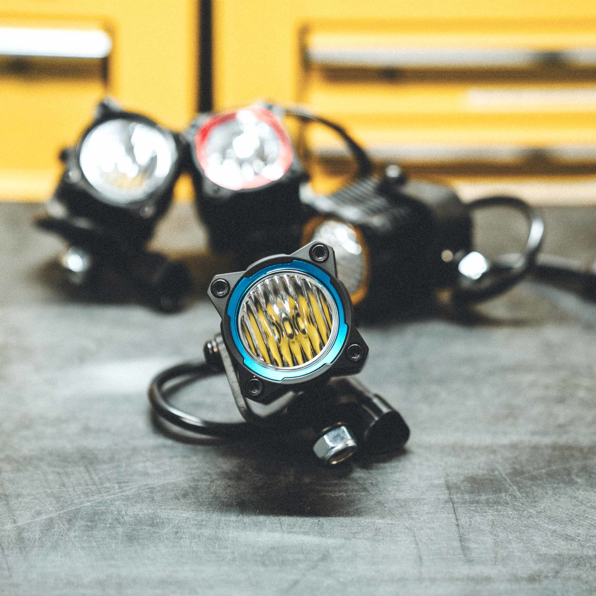 KC HiLiTES KC Bezel Ring KC FLEX ERA 1 Blue 1PC 30576