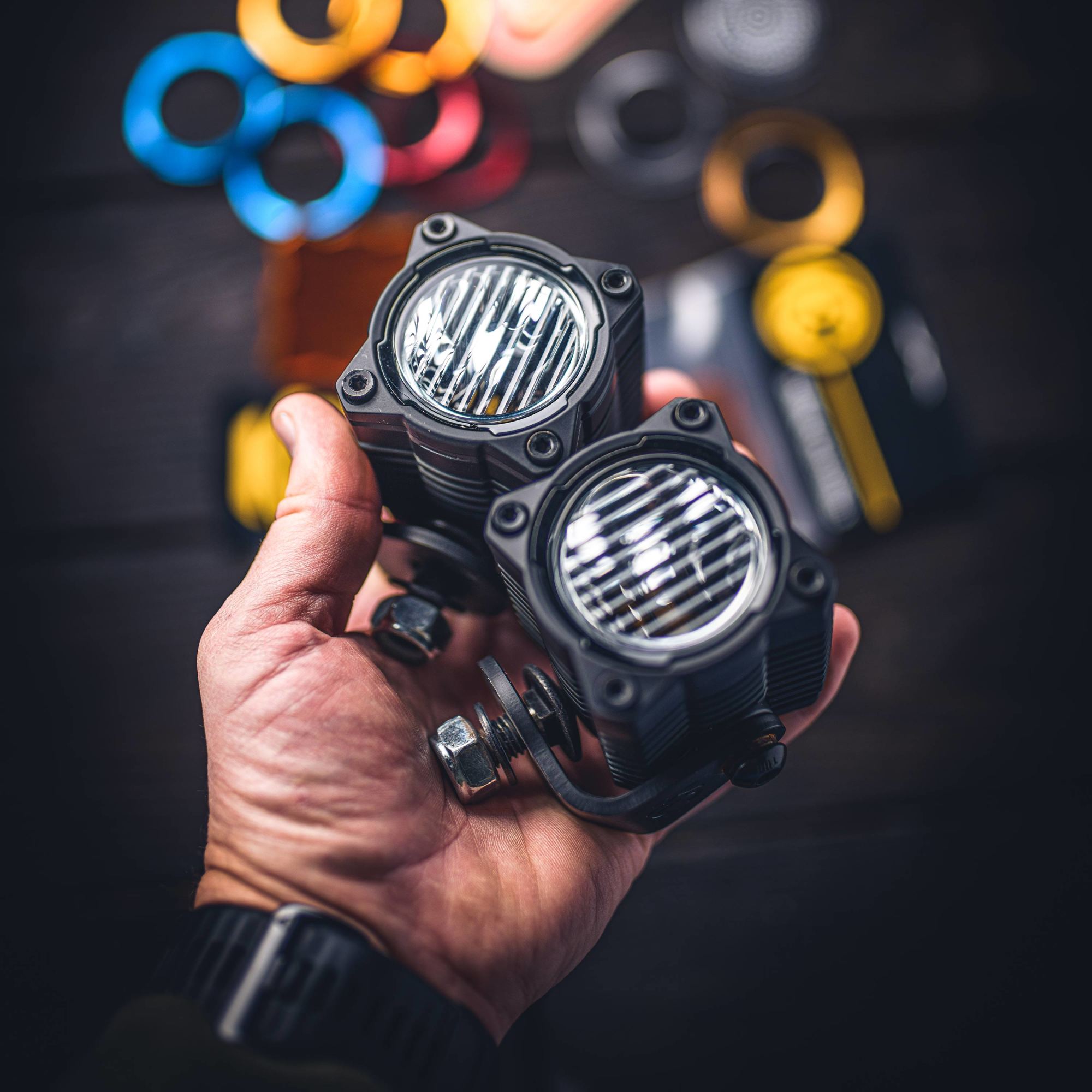 KC HiLiTES KC Bezel Ring KC FLEX ERA 1 Black 1PC 30577