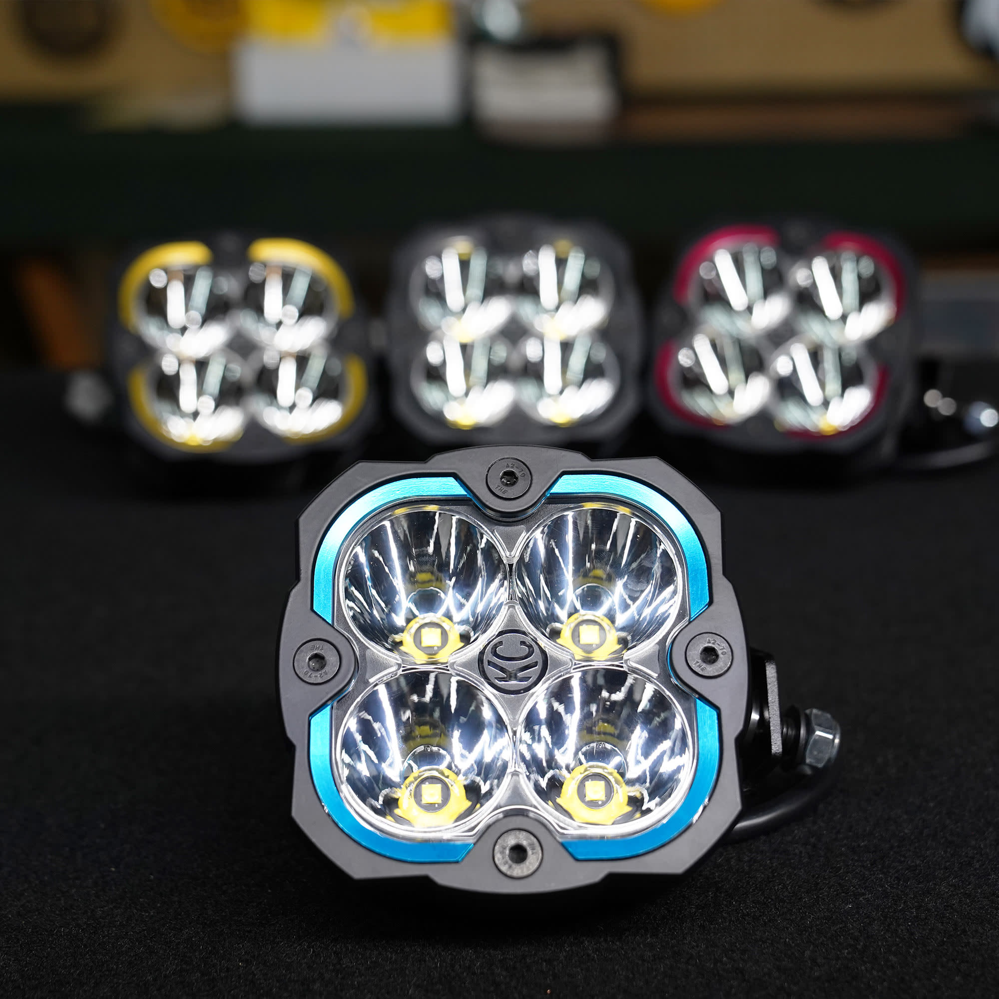 KC HiLiTES KC Bezel Ring KC FLEX ERA 4 Blue 1PC 30572