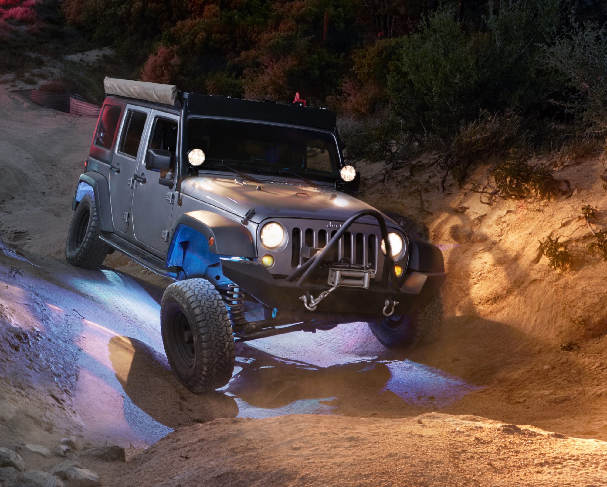 KC HiLiTES KC C-Series RGB LED Multi-Use Flood 6-Light System Universal 339