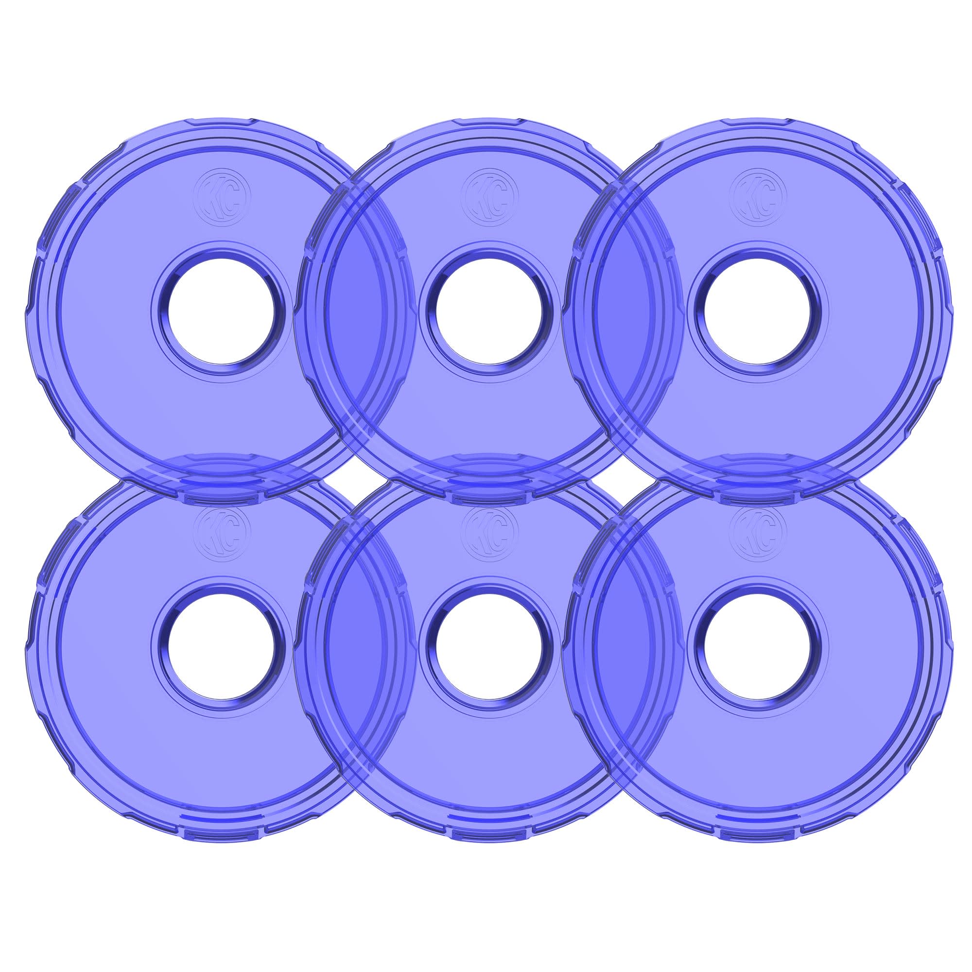 KC HiLiTES KC Cyclone 2.0 LED - Replacement Lens - Blue - 6-PK 4414