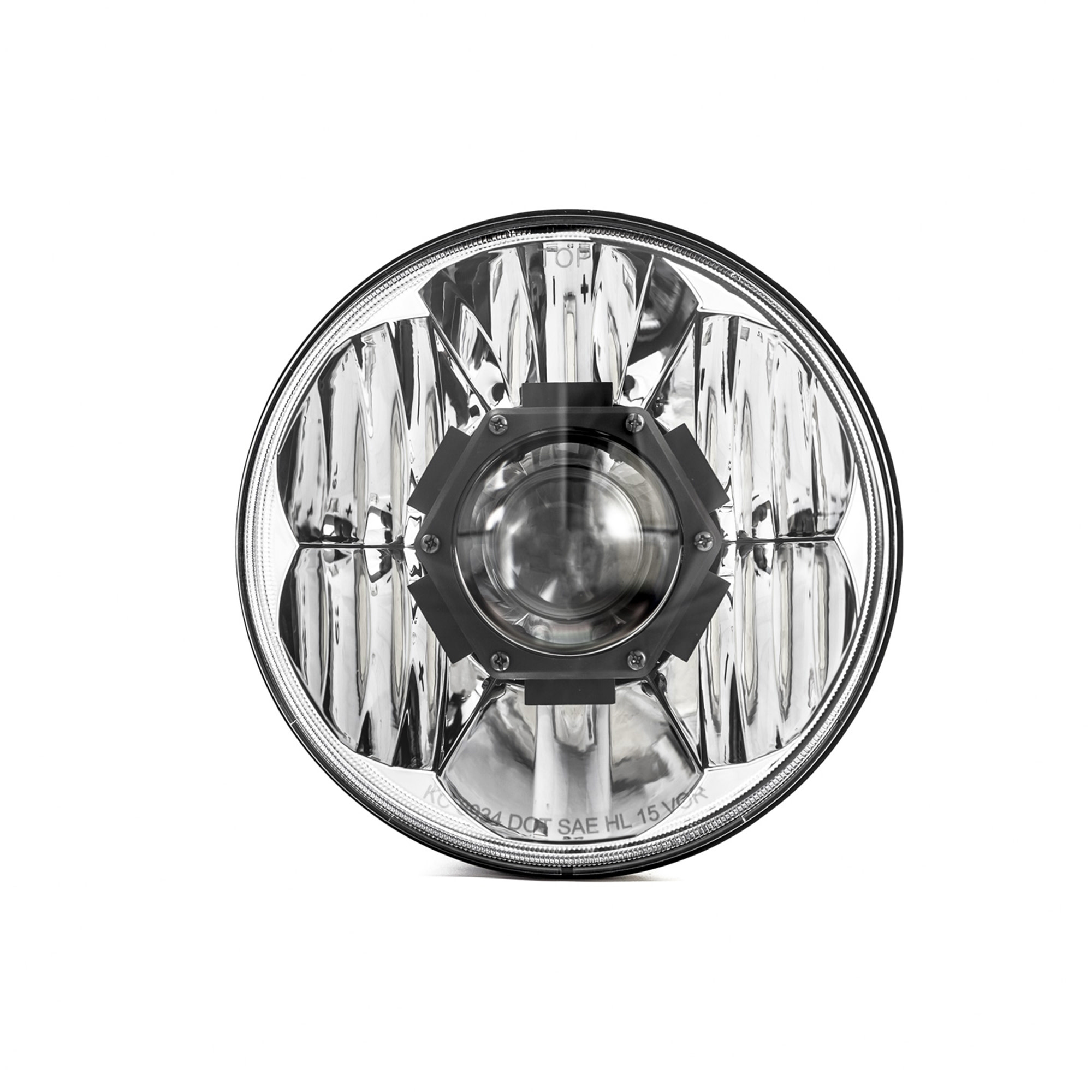 KC HiLiTES Gravity LED 7" Headlight 2-Lt Sys - 2018-2024 Jeep Wrangler JL/Jeep Gladiator JT 42342