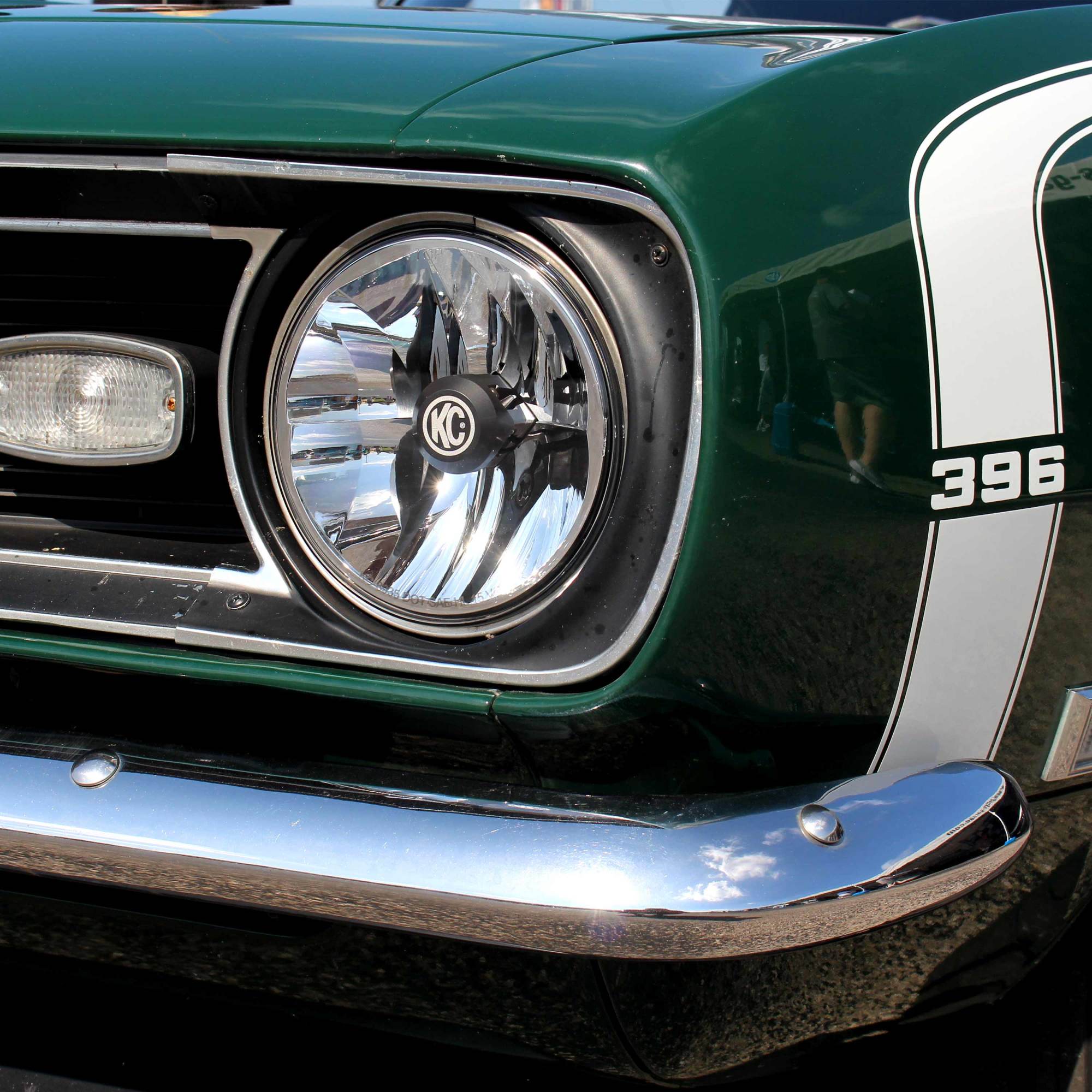 KC HiLiTES Gravity LED 7" Headlight - 2-Light - 1997-2006 Jeep Wrangler TJ 42361