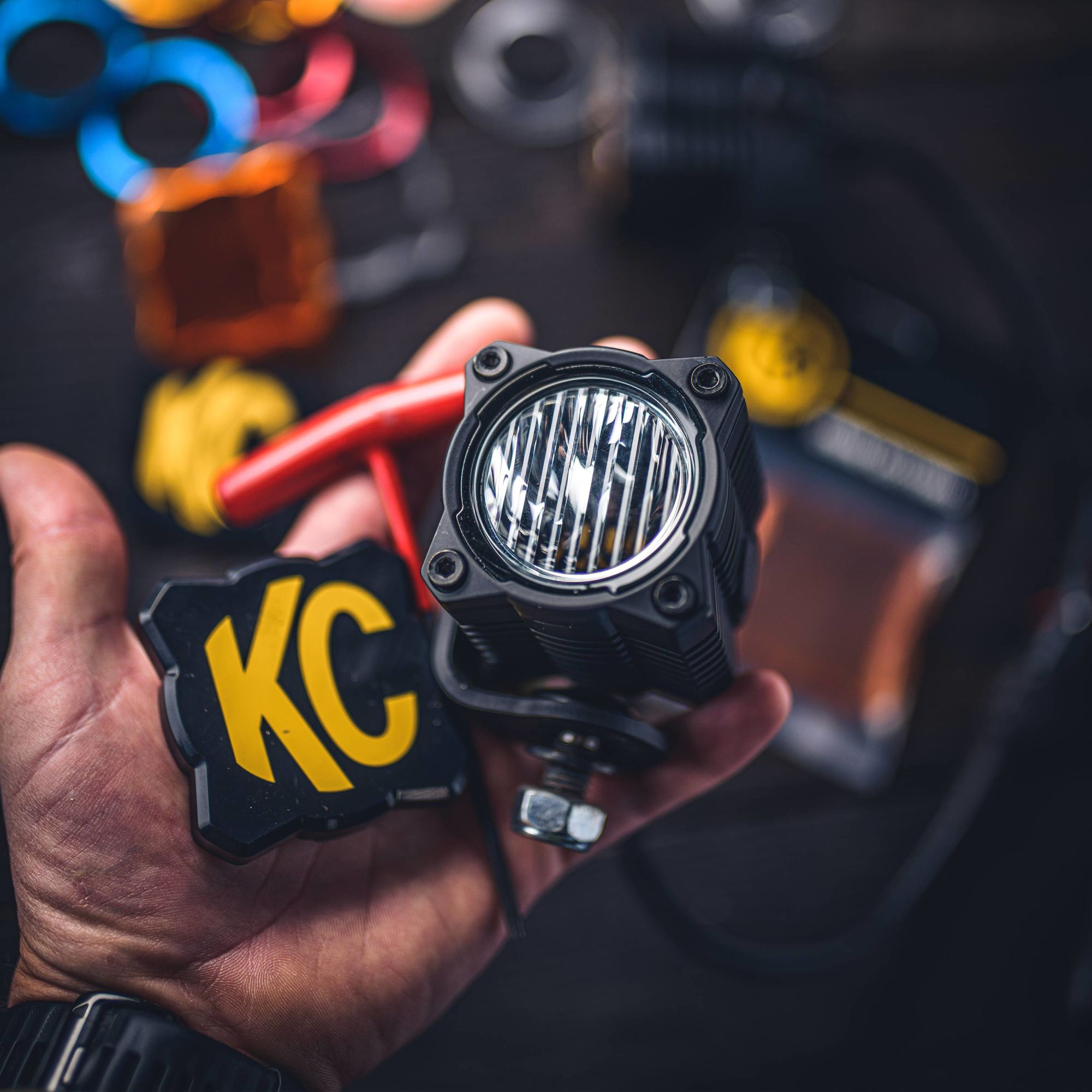 KC HiLiTES KC Lens FLEX ERA 1 Spread Clear 4262