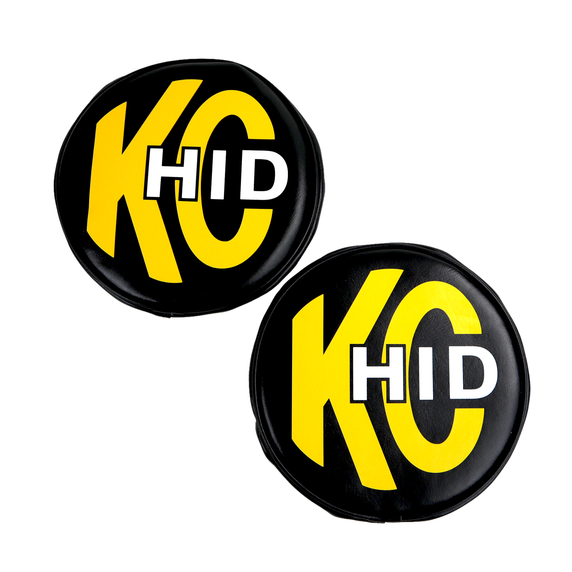 KC HiLiTES KC Cover 8in Vinyl HID Black Yellow PR 5818