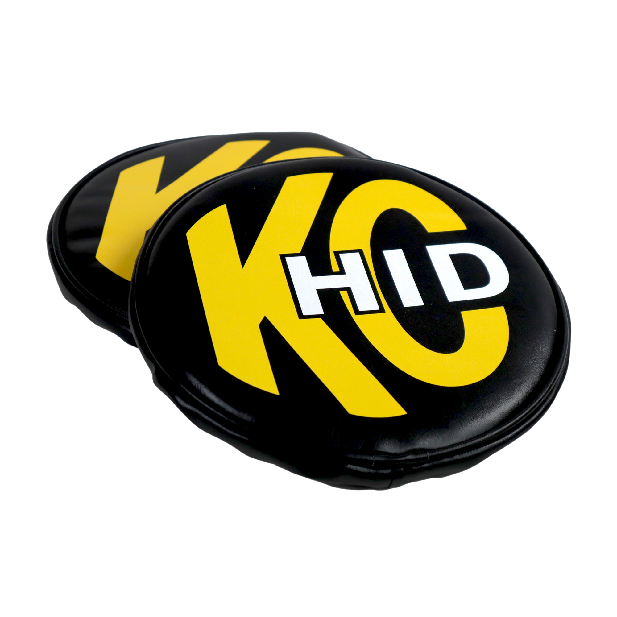 KC HiLiTES KC Cover 8in Vinyl HID Black Yellow PR 5818