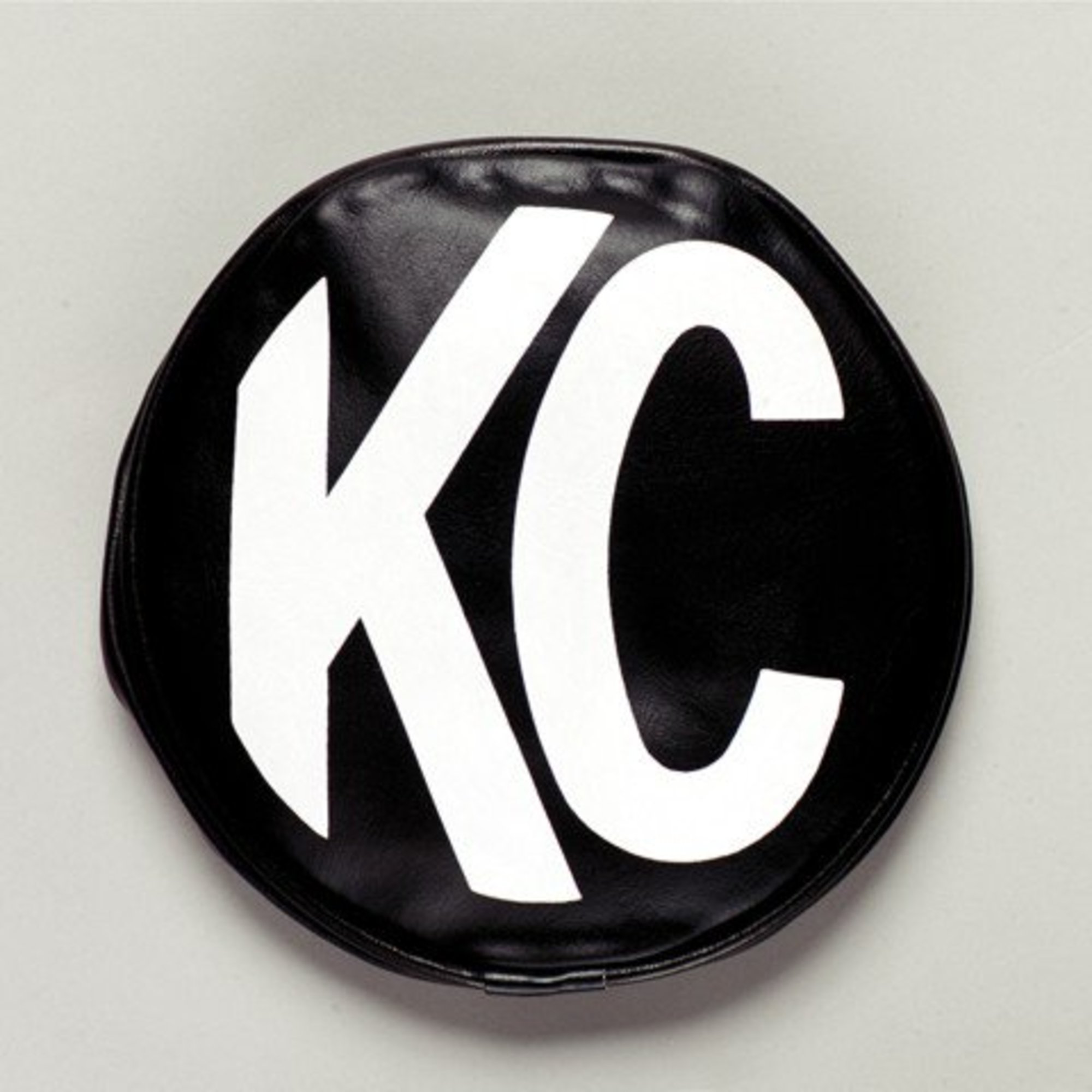 KC HiLiTES KC Cover 6in Vinyl Black White KC PR 5100