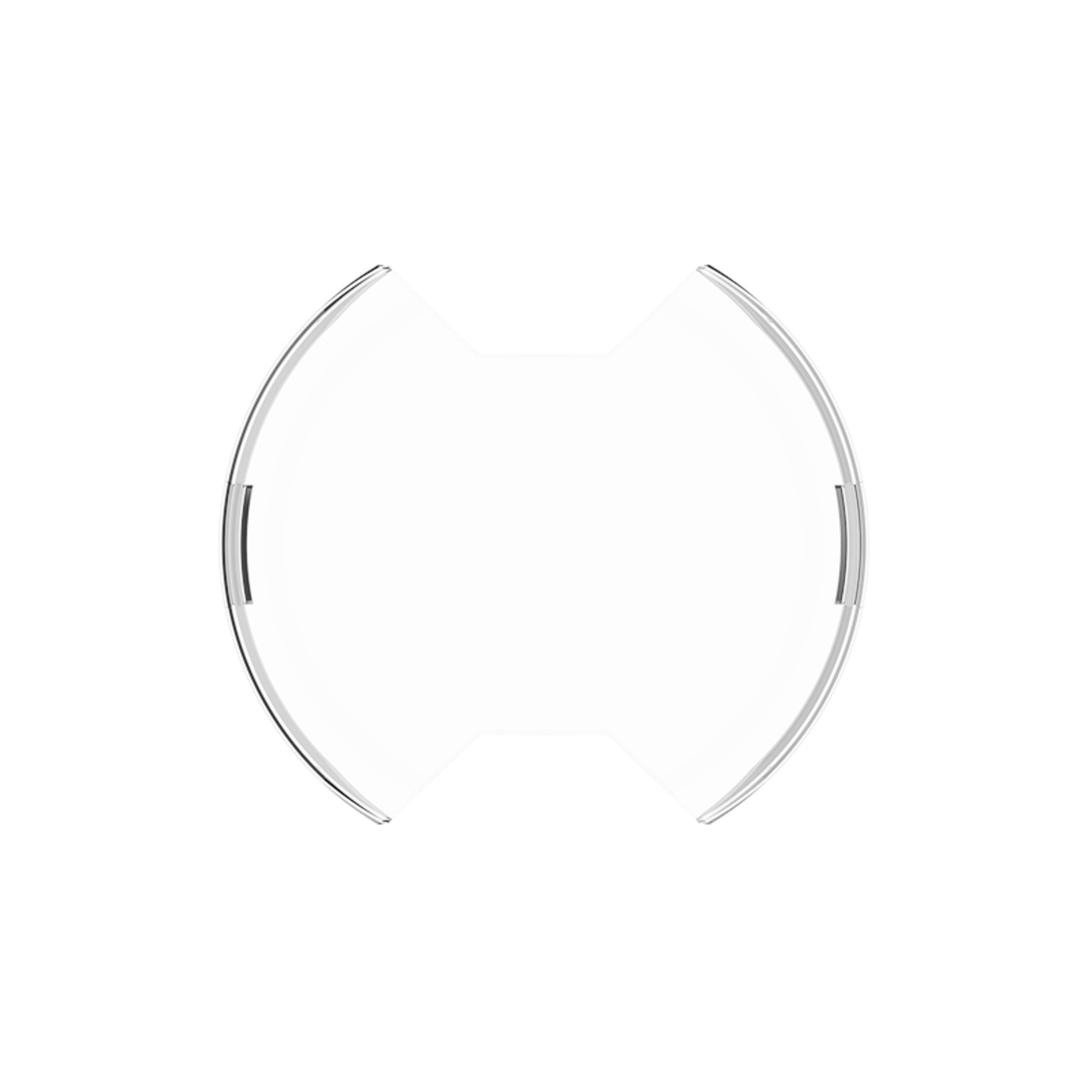 KC HiLiTES KC Clear Shield for 6" SlimLite LED lights EA 5103