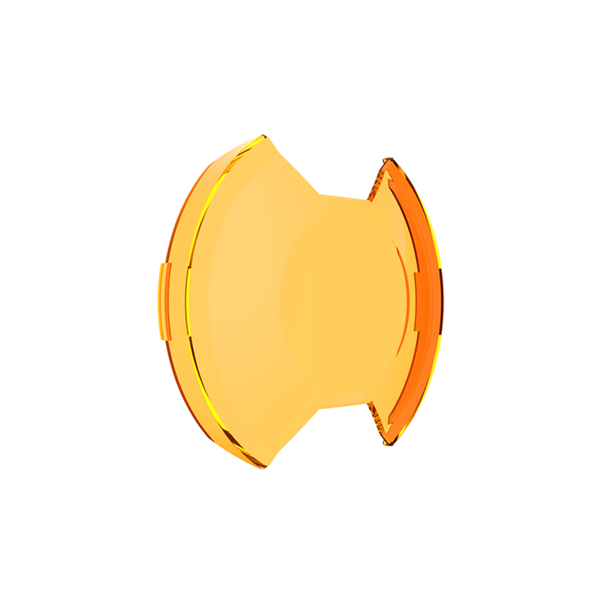 KC HiLiTES KC Amber Shield for 6" SlimLite LED lights EA 5104