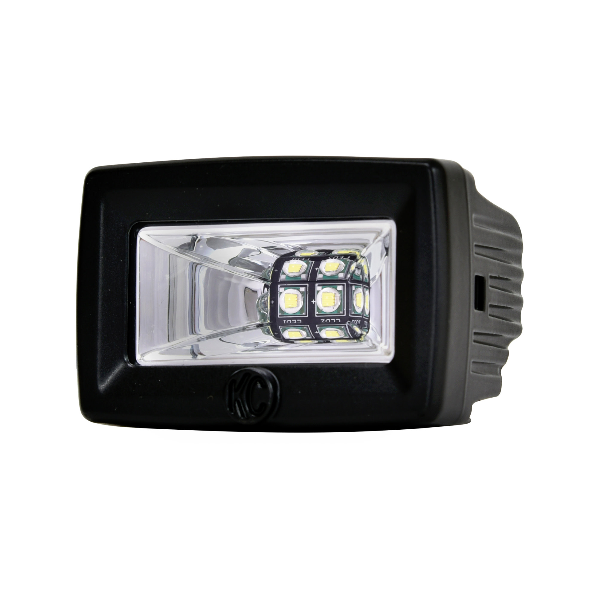 KC HiLiTES KC C-Series C2 2in LED Backup Flood 2-Light System Universal 519