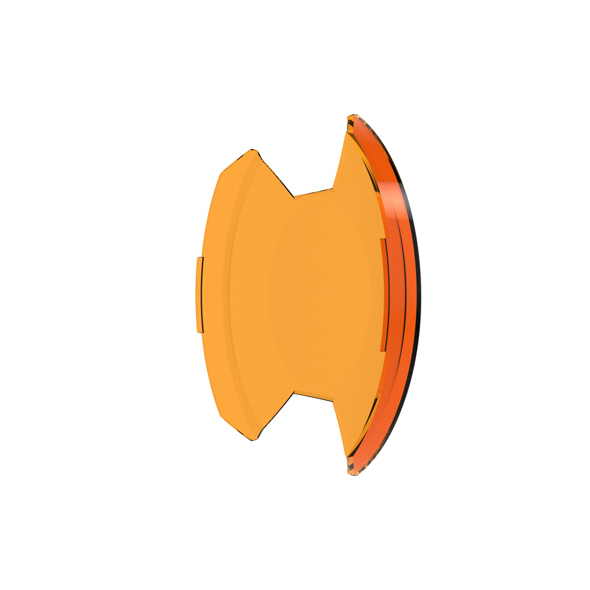 KC HiLiTES SlimLite 8" LED - Light Shield - Amber 5208