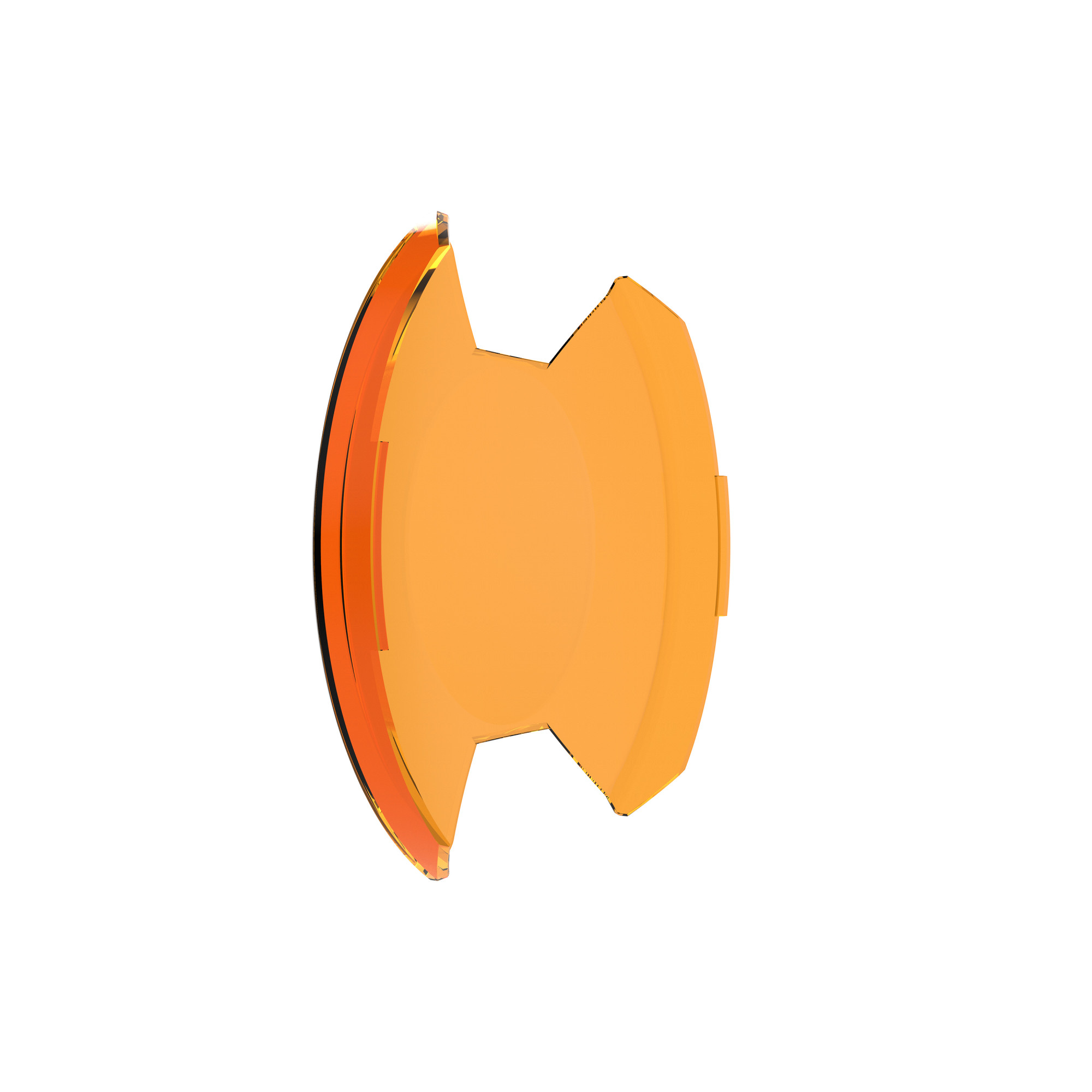 KC HiLiTES SlimLite 8" LED - Light Shield - Amber 5208