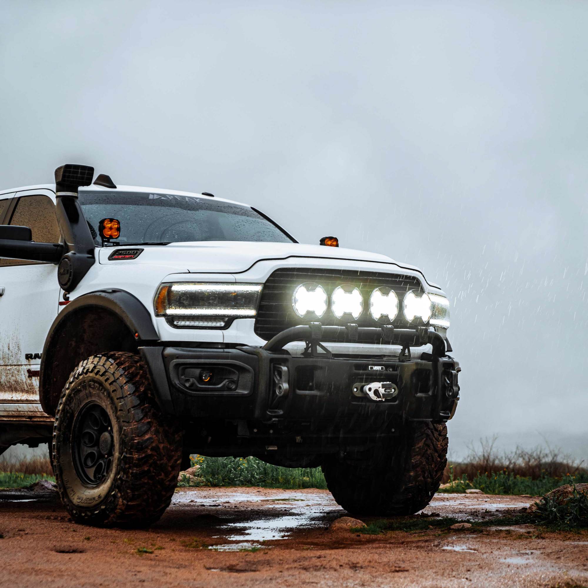 KC HiLiTES SlimLite 8" LED - Light Shield - SAE Driving - Clear 5209