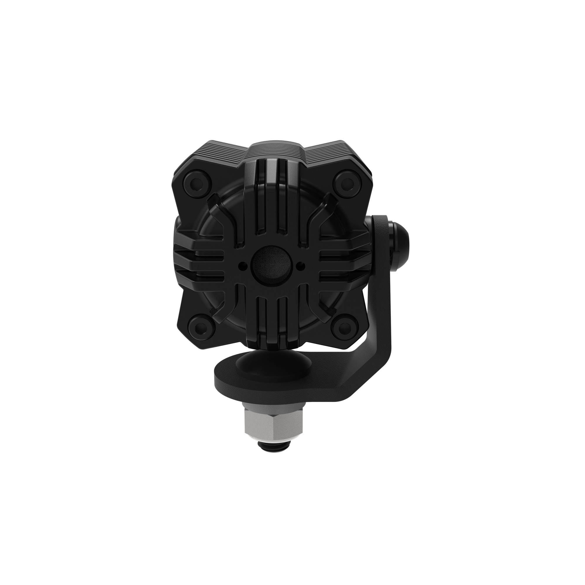 KC HiLiTES KC FLEX ERA 1 LED 2-Light Kit with Rear Ext Wiring Harness and Spread Beam Ptrn 520