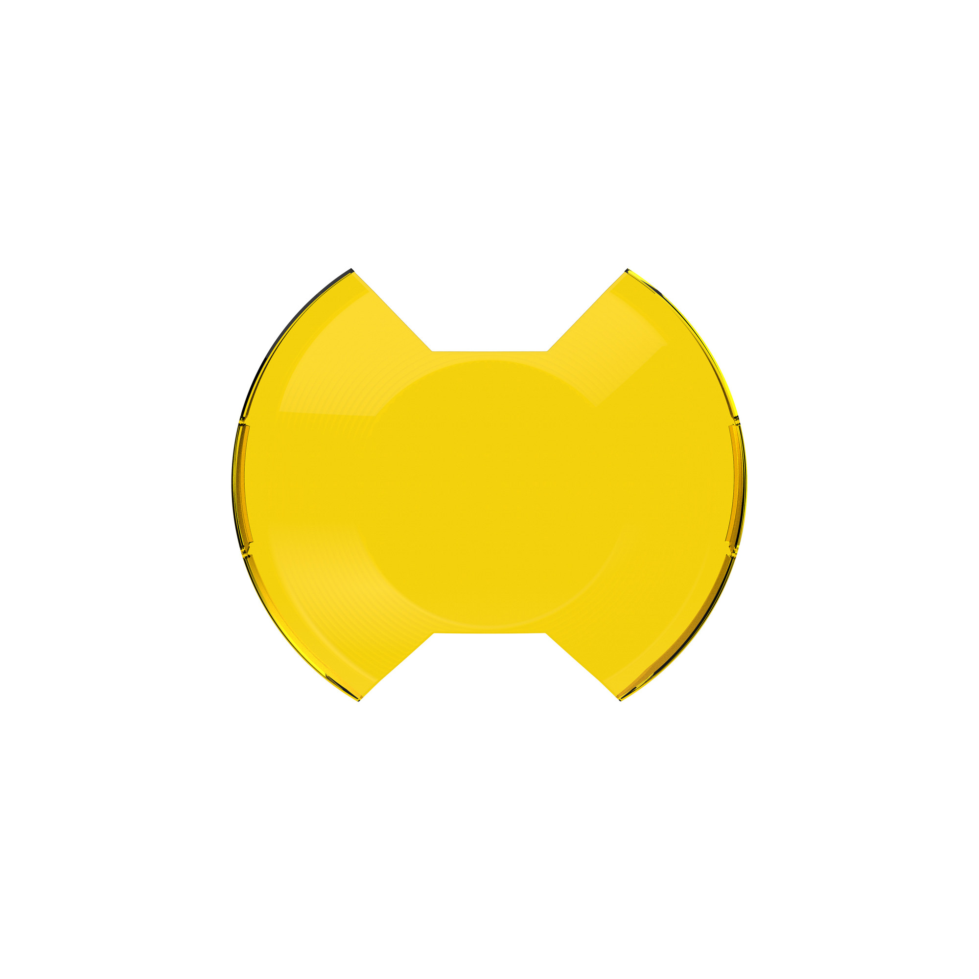 KC HiLiTES SlimLite 8" LED - Light Shield - SAE Driving - Selective Yellow 5210