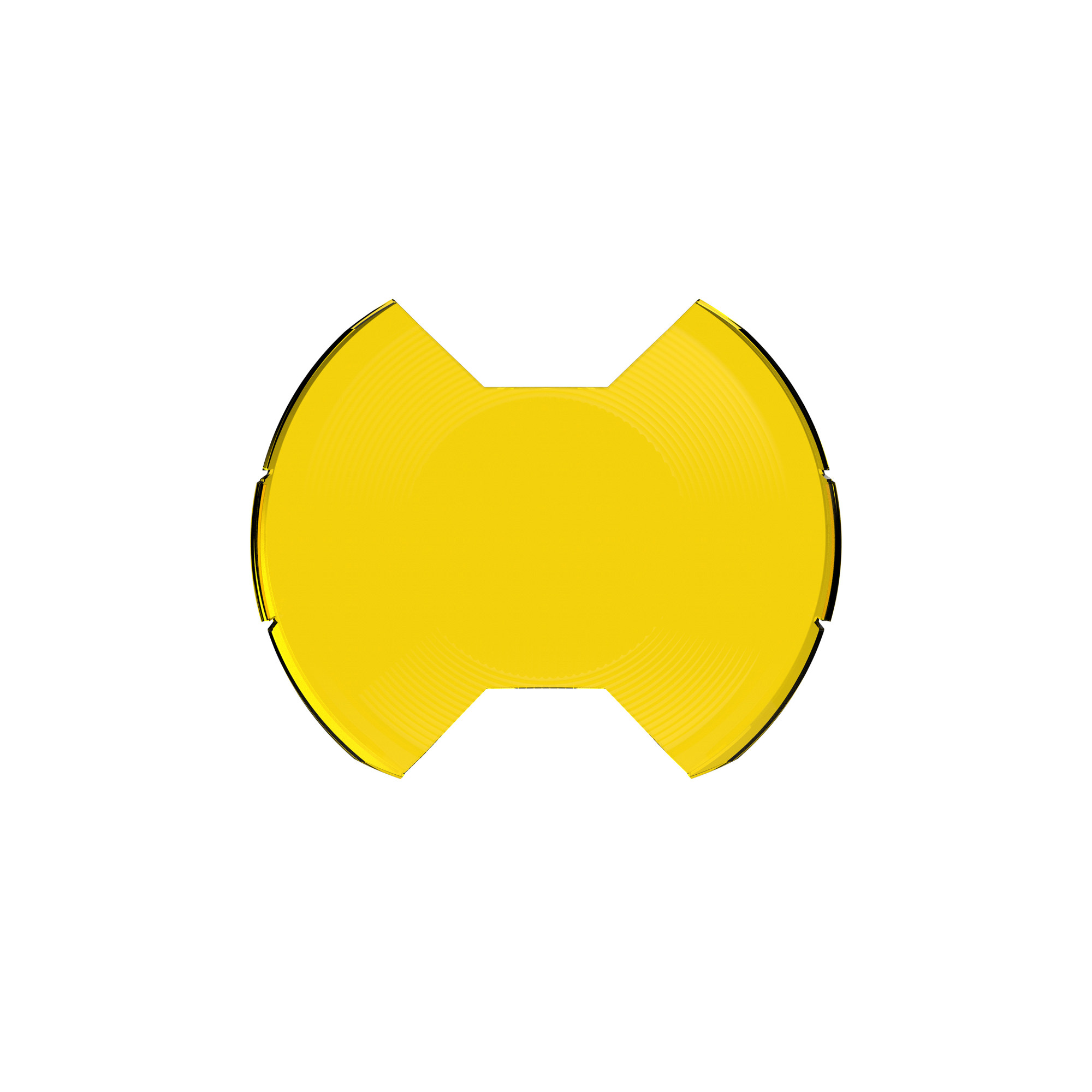 KC HiLiTES SlimLite 8" LED - Light Shield - SAE Driving - Selective Yellow 5210